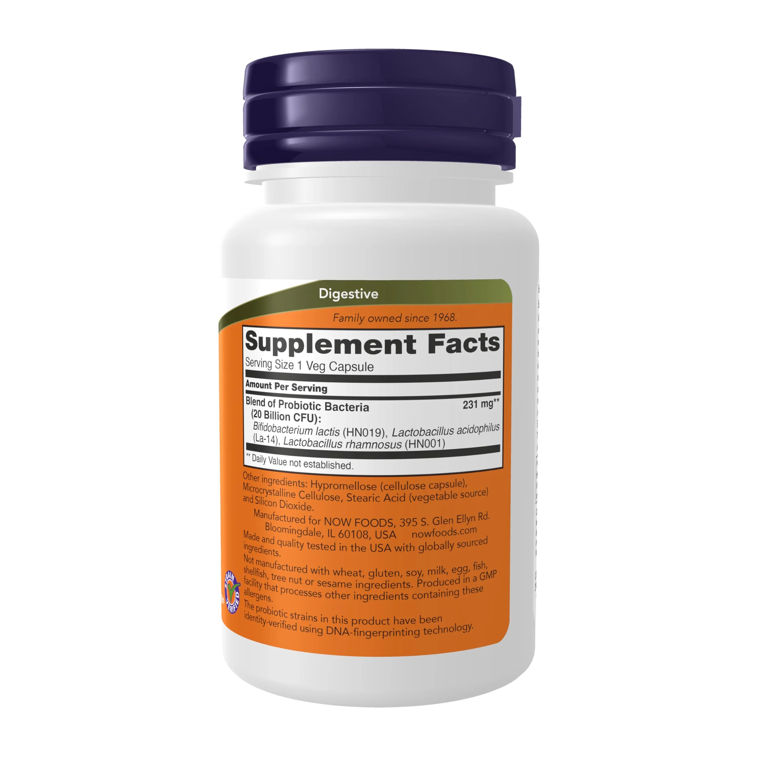 NOW Foods Supplements, Women's Probiotic, 20 Billion, Specially Formulated using Three Clinically Tested Probiotic Strains, 50 Veg Capsules - Image 8