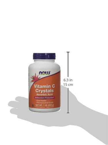 NOW Foods Vitamin C Crystals, 1 lbs - Image 4