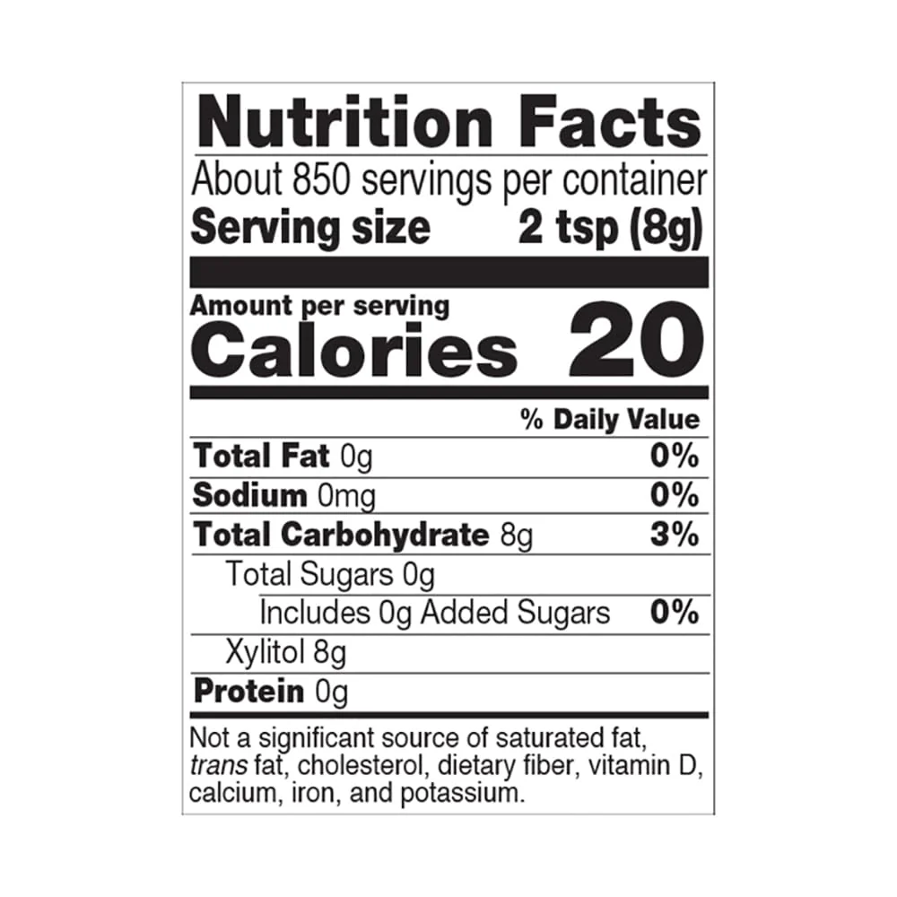 NOW Foods, Xylitol, Pure with No Added Ingredients, Keto-Friendly, Low Glycemic Impact, Low Calorie, 15-Pound (Packaging May Vary) - Image 2