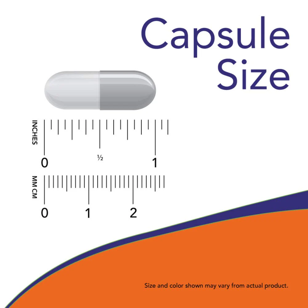 Now GABA 750 mg 200 Veg Capsules - Image 5