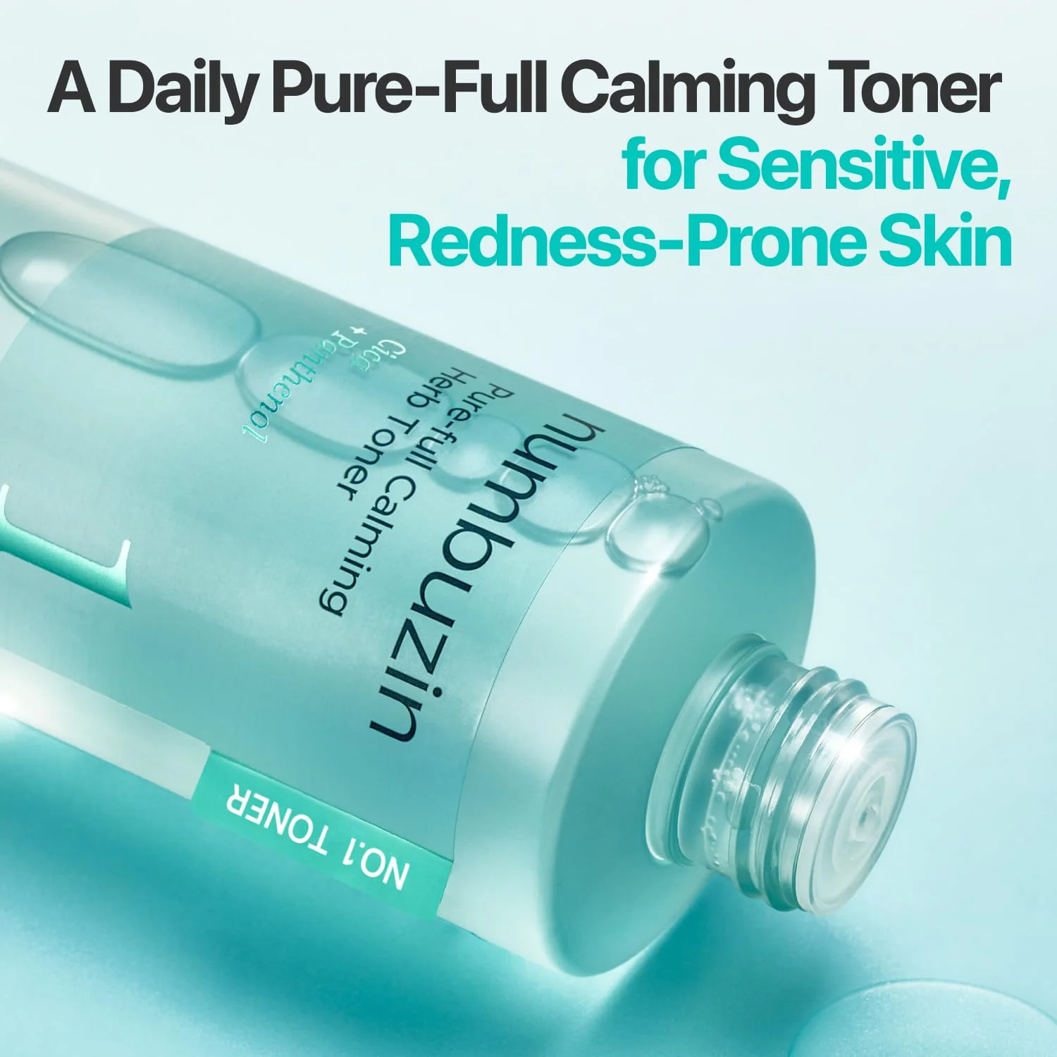 numbuzin No.1 Toner | Pure-Full Calming Herb Toner | Breakouts, Redness, Excess Oil Control | Centella Asiatica, Heartleaf, Licorice Root | Acne-Prone, Sensitive Skin | 10.14 fl. oz. - Image 4