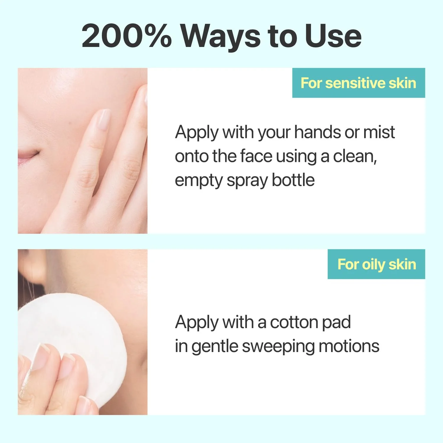 numbuzin No.1 Toner | Pure-Full Calming Herb Toner | Breakouts, Redness, Excess Oil Control | Centella Asiatica, Heartleaf, Licorice Root | Acne-Prone, Sensitive Skin | 10.14 fl. oz. - Image 5