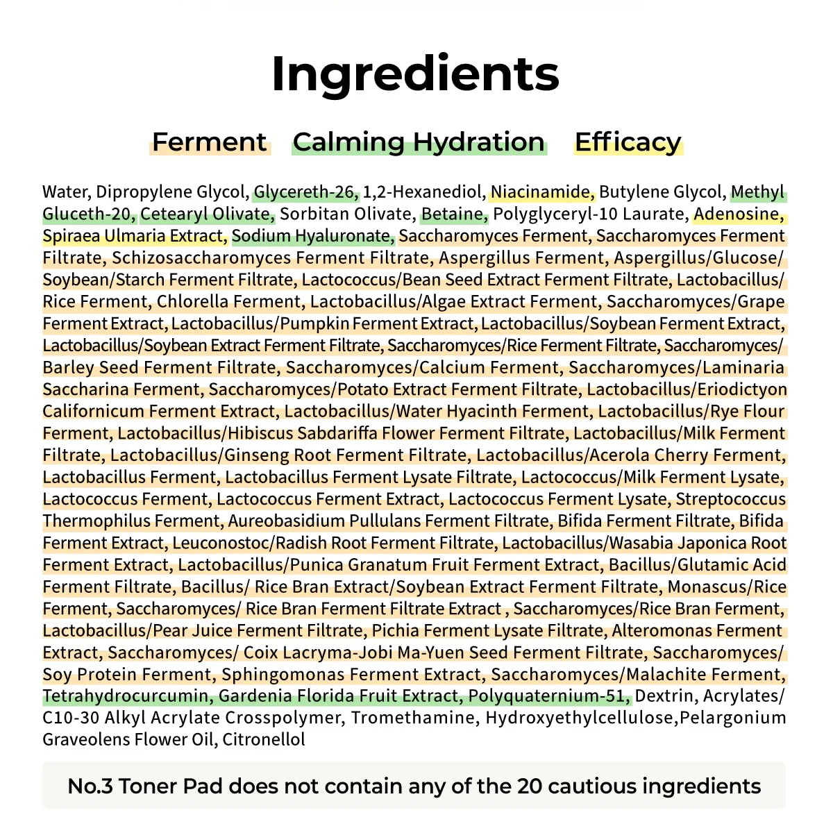 numbuzin No.3 Toner Pads | Radiance Glowing Jumbo Essence Pad | Clear Glass Skin, Texture Care | Biodegradable Vegan, Fermented Ingredients, Niacinamide | 70 Pads/5.07 fl. oz. - Image 2