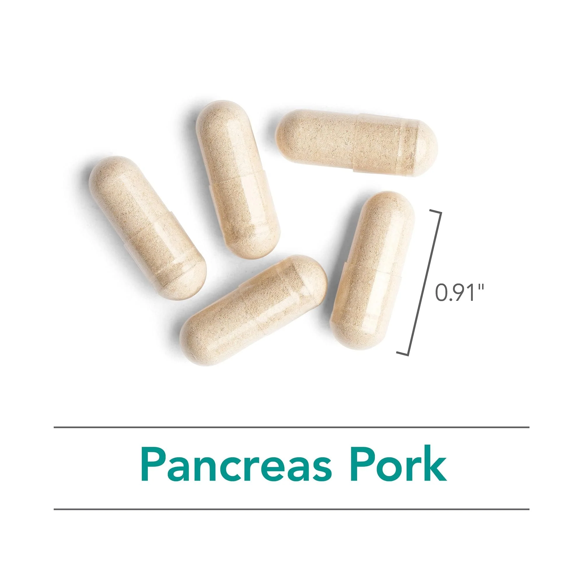 NutriCology Pancreas Natural Glandular - Supports Healthy Pancreas, Immune & Digestive Activity - 425 mg per Serving - Freeze Dried Tissue from Pork - 720 Servings - 720 Capsules - Image 3