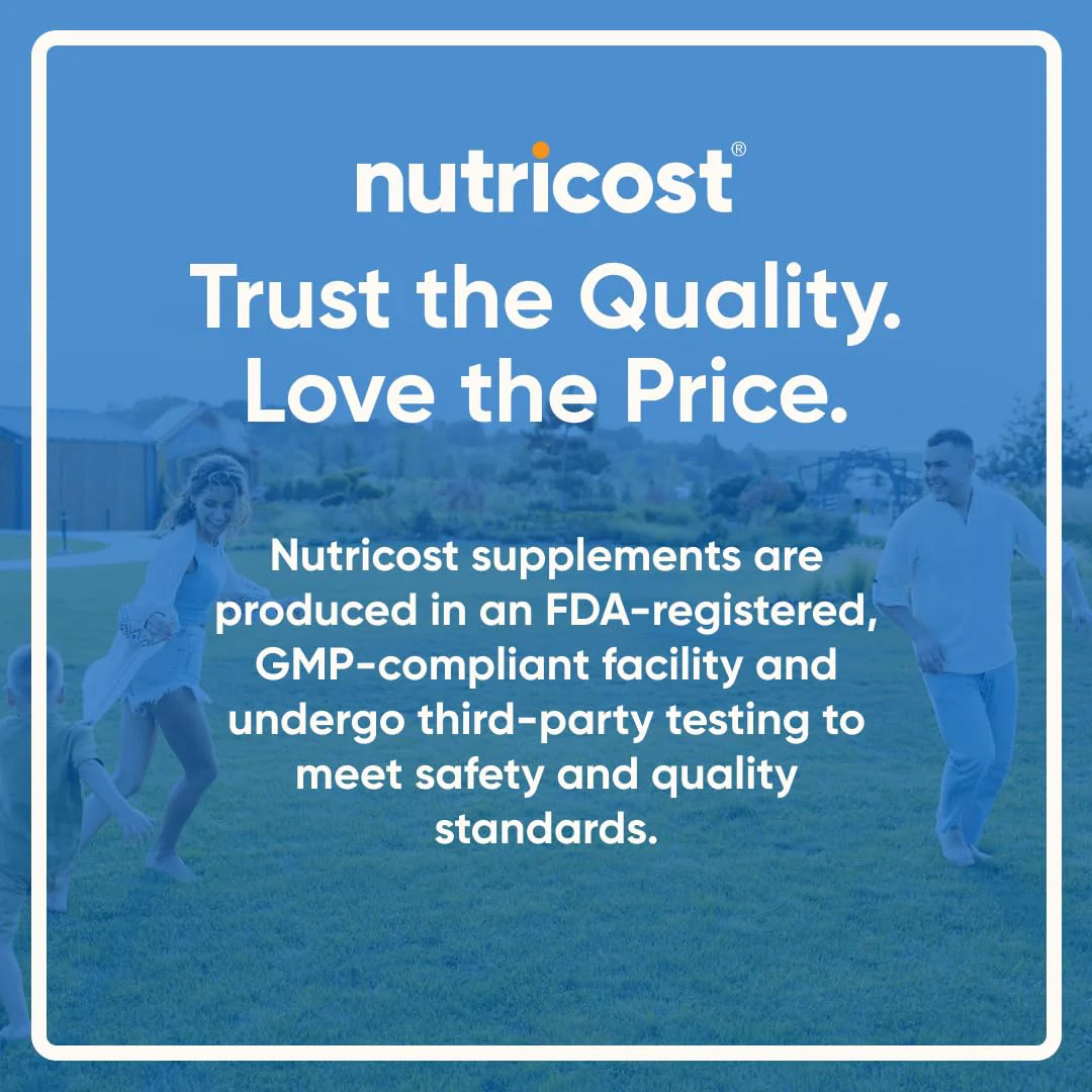 Nutricost Biotin (Vitamin B7) 10,000mcg (10mg) Vitamin Supplement, 240 Capsules - Vegetarian, Gluten Free, Quick Release, Non-GMO - Image 2