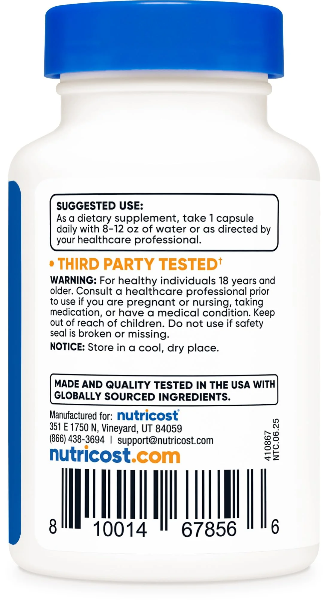 Nutricost Fisetin Capsules 100mg, 60 Capsules - Natural Polyphenol Antioxidant - Non-GMO, Gluten Free, and Vegan Friendly Supplement - Image 3