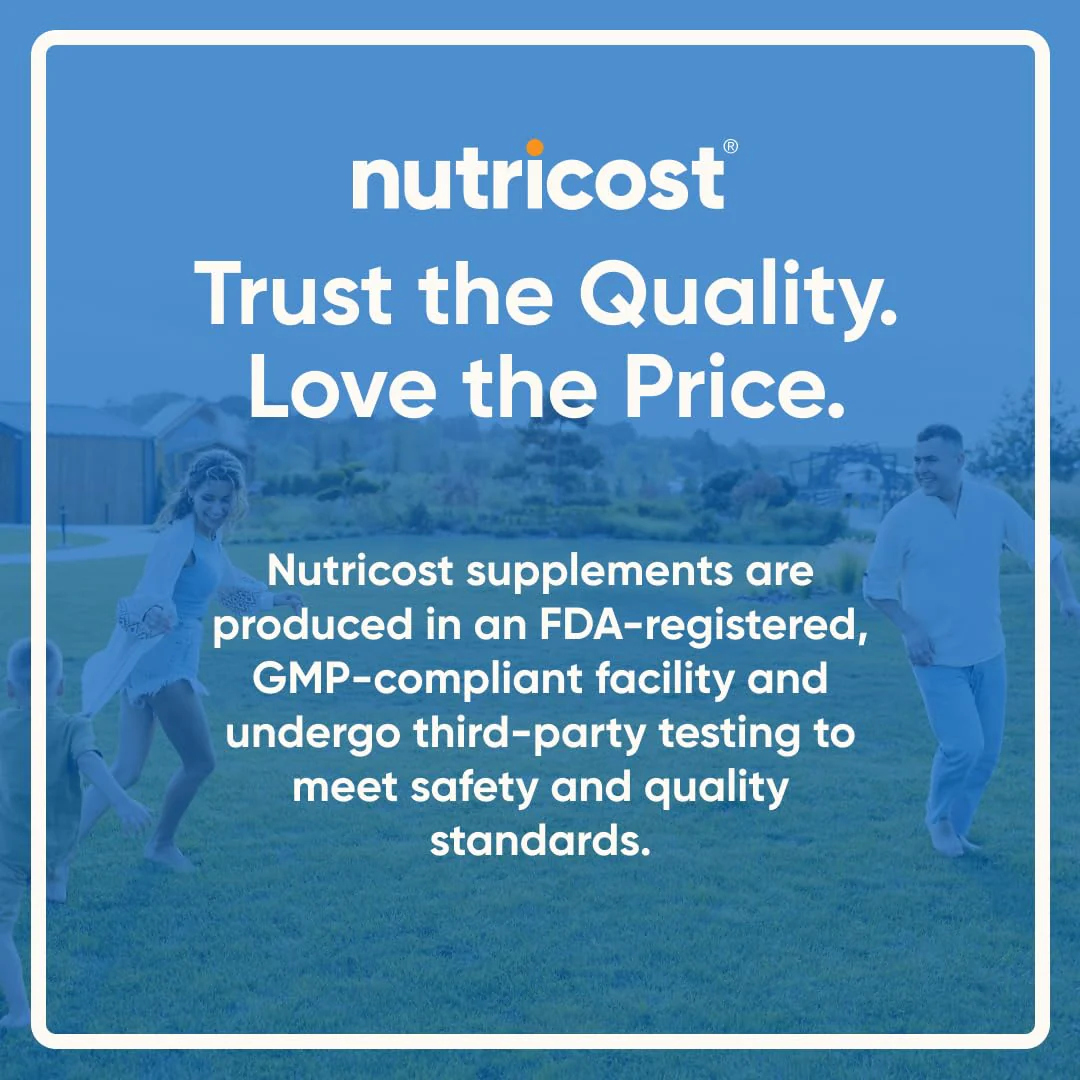 Nutricost Folic Acid (Vitamin B9) 1000 mcg, 240 Capsules - Image 2