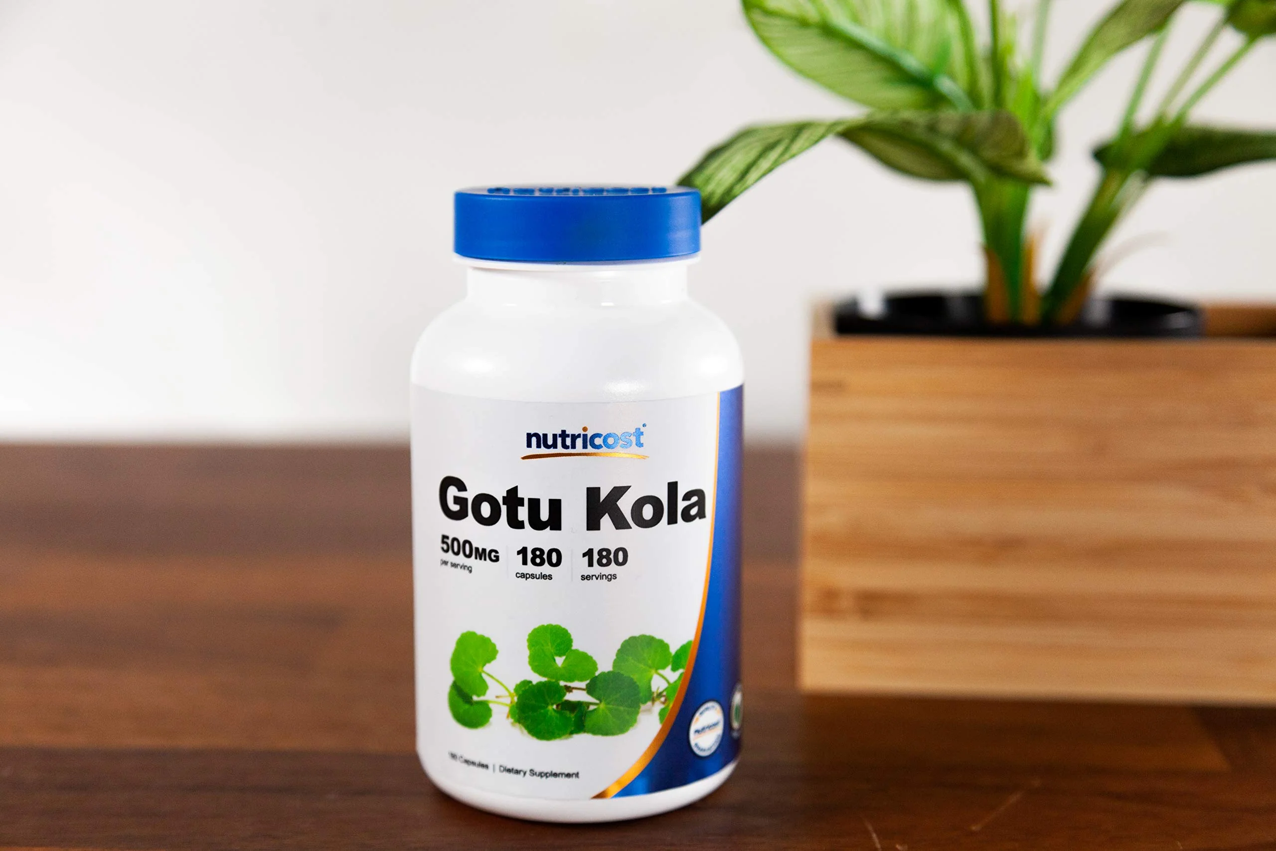 Nutricost Gotu Kola 500 MG, 180 Capsules - Vegetarian Capsules, Gluten Free, Non-GMO - Image 6