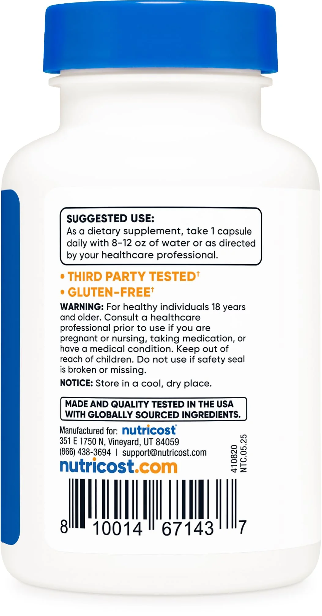 Nutricost Grapefruit Seed Extract 2,000mg Equivalent from 500mg of 4:1 Extract Per Serving, 60 Capsules for 60 Servings Per Bottle - Gluten Free and GMO Free - Image 3