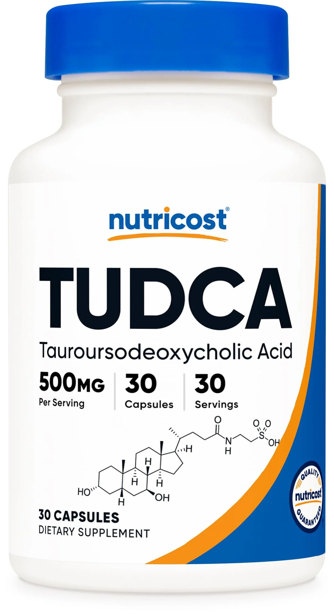 Nutricost Tudca 500mg, 30 Capsules (Tauroursodeoxycholic Acid) - Premium Quality, Gluten Free - Image 6