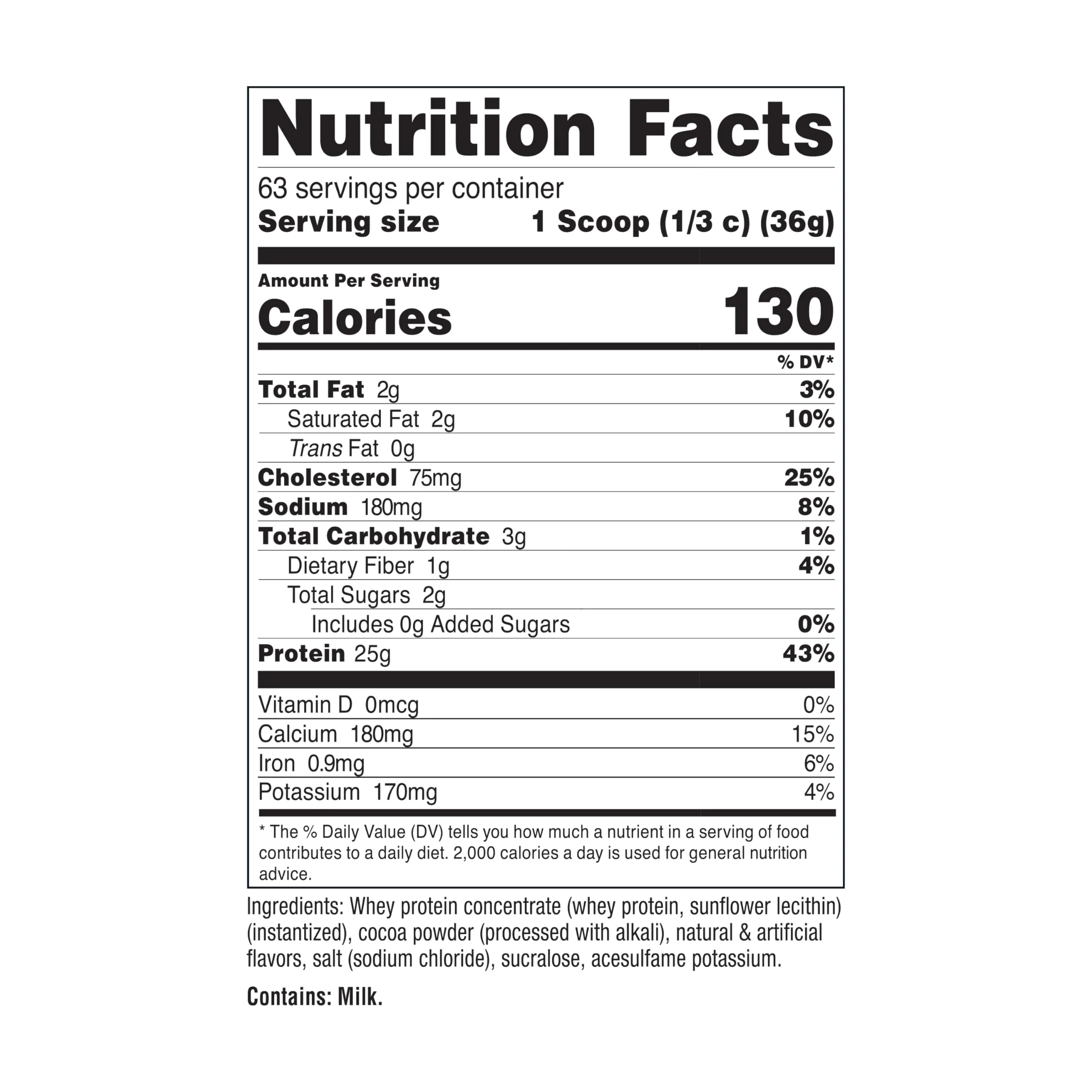 Nutricost Whey Protein Concentrate (Chocolate) 5LBS - Image 4