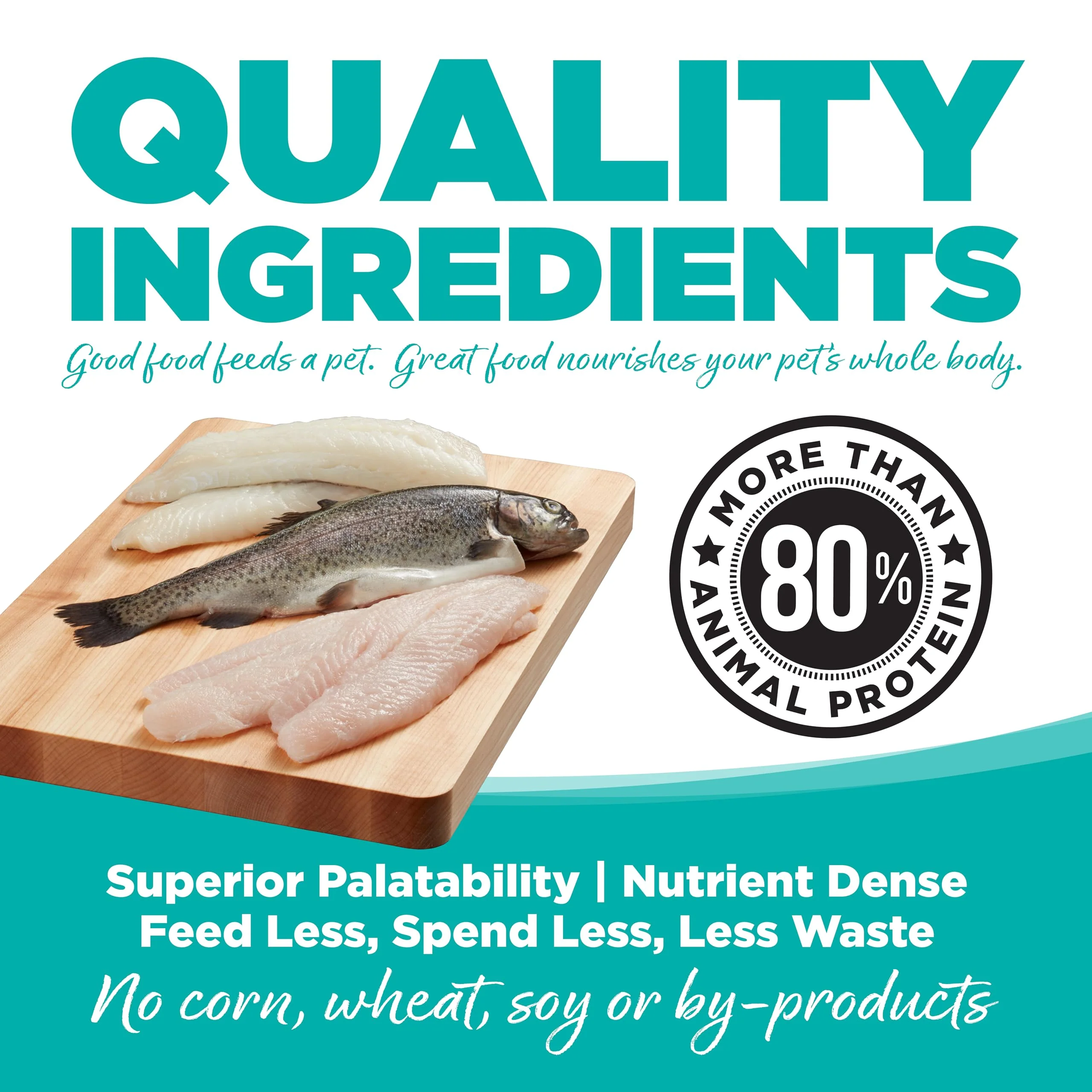 NutriSource Element Series Classic Catch Dry Cat Food, Haddock, Trout & Cod, 4LB - Image 6