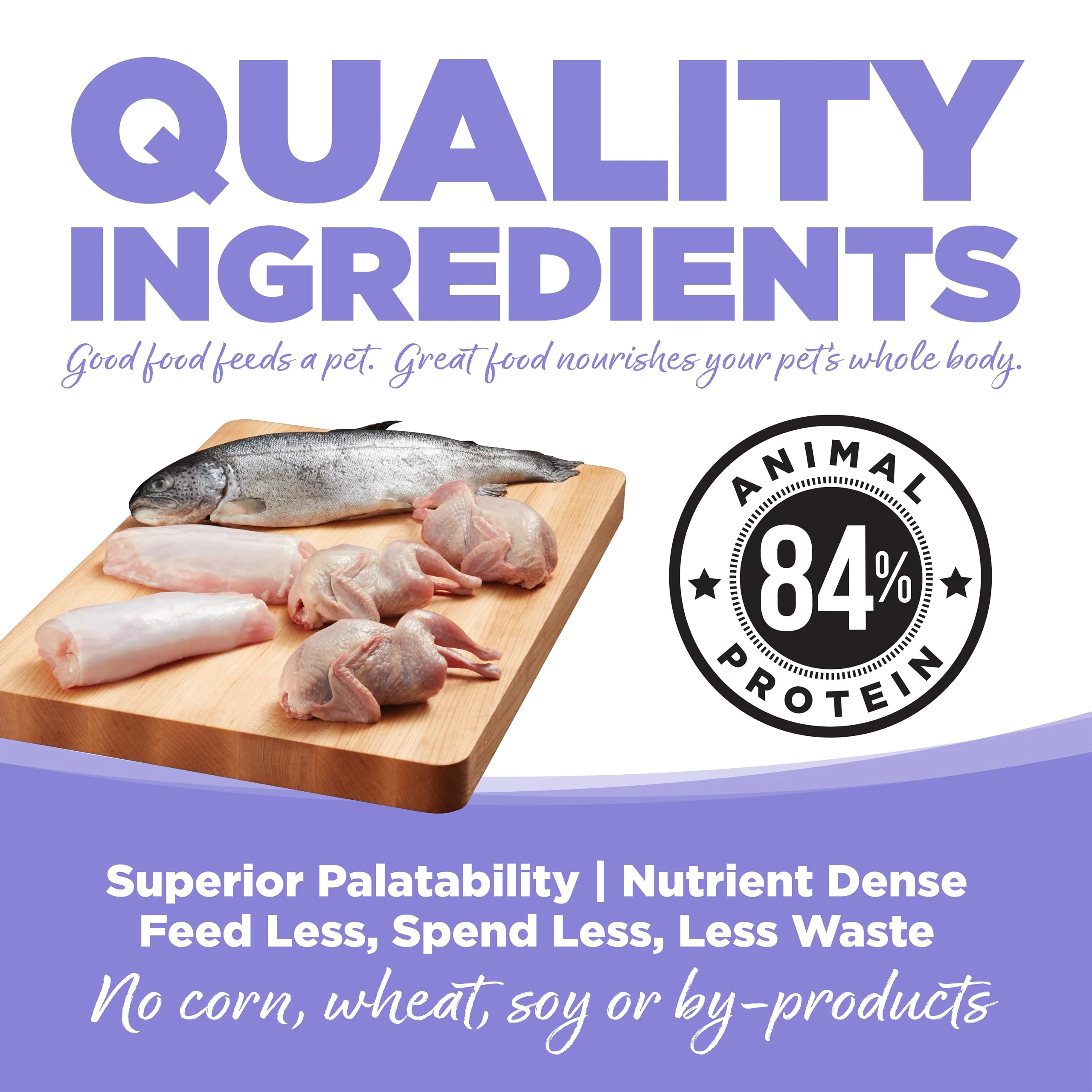 NutriSource Element Series Upland Stream Dry Dog Food, Quail, Rabbit & Trout, 4LB - Image 3