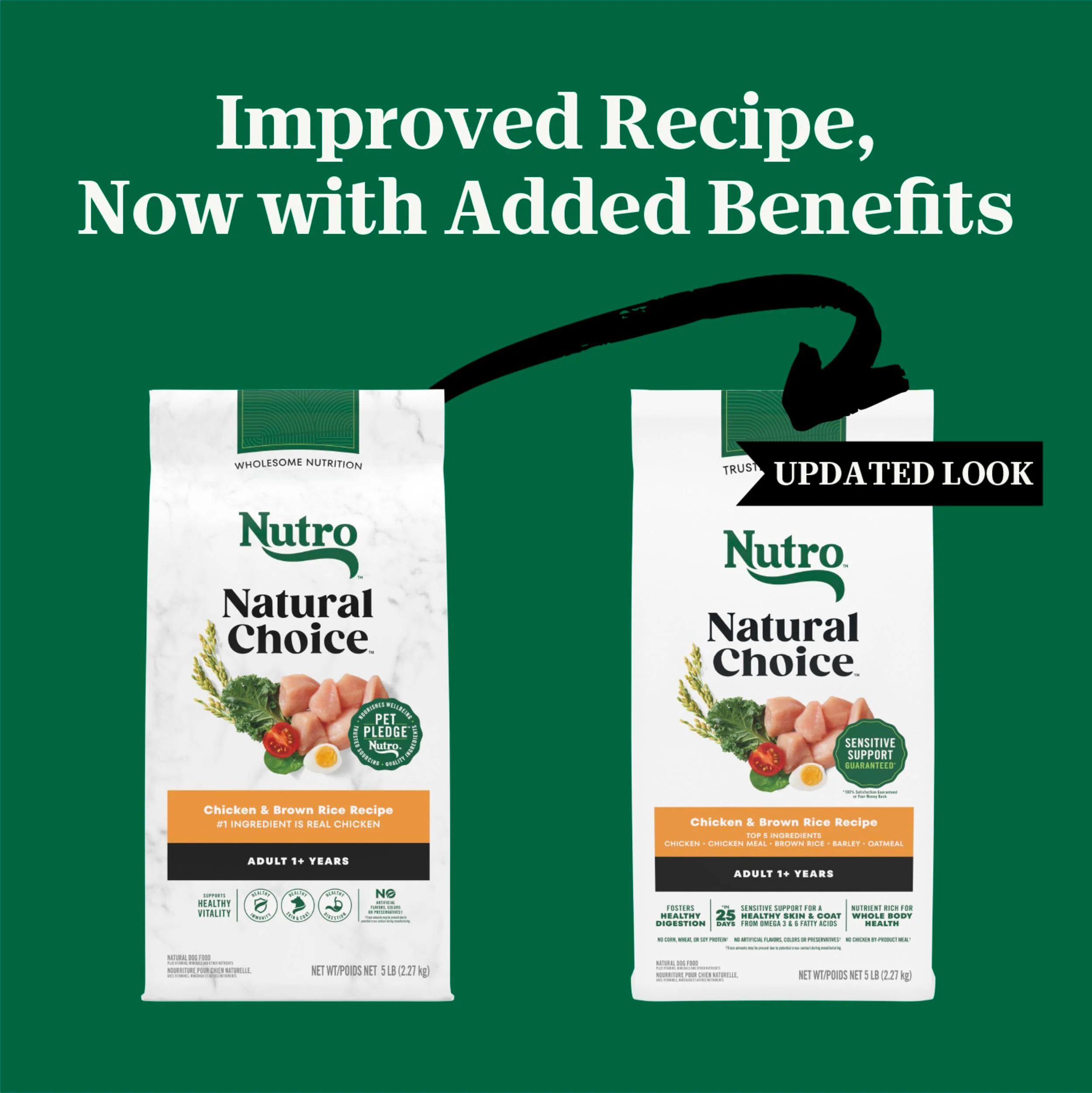Nutro Natural Choice Dry Dog Food, Adult Dog Food Dry Chicken and Brown Rice Recipe, 5 lbs. - Image 11