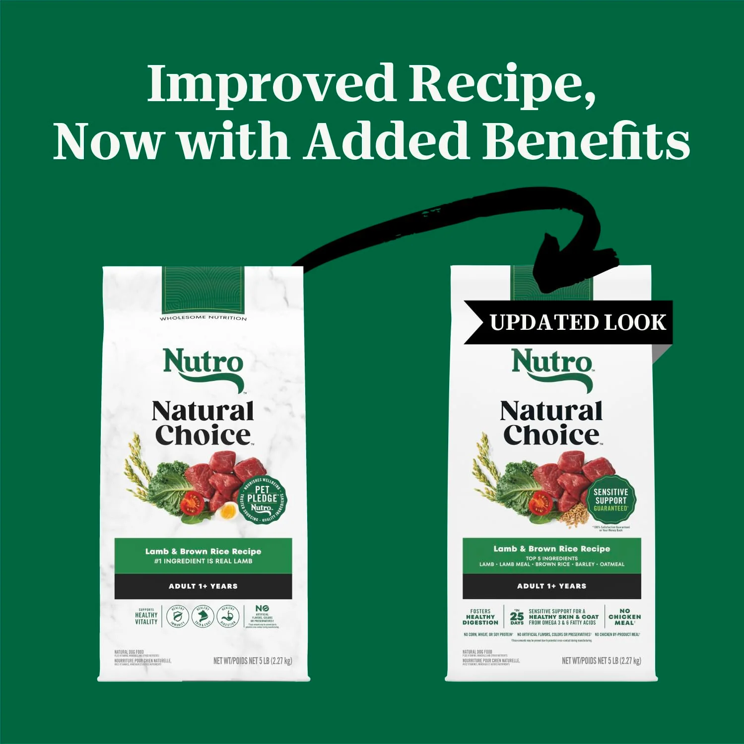 Nutro Natural Choice Dry Dog Food, Adult Dog Food Dry Lamb and Brown Rice Recipe, 5 lbs. - Image 10