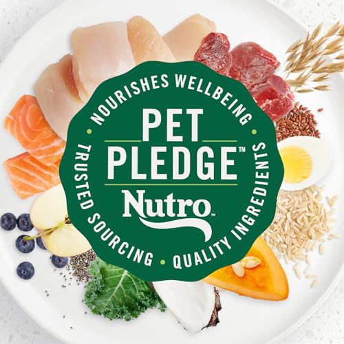 Nutro Ultra Adult Toy Breed Dry Dog Food, Small Dog Food Dry Chicken, Lamb and Salmon Recipe with a Protein Trio, 3.5 lb. Bag - Image 3