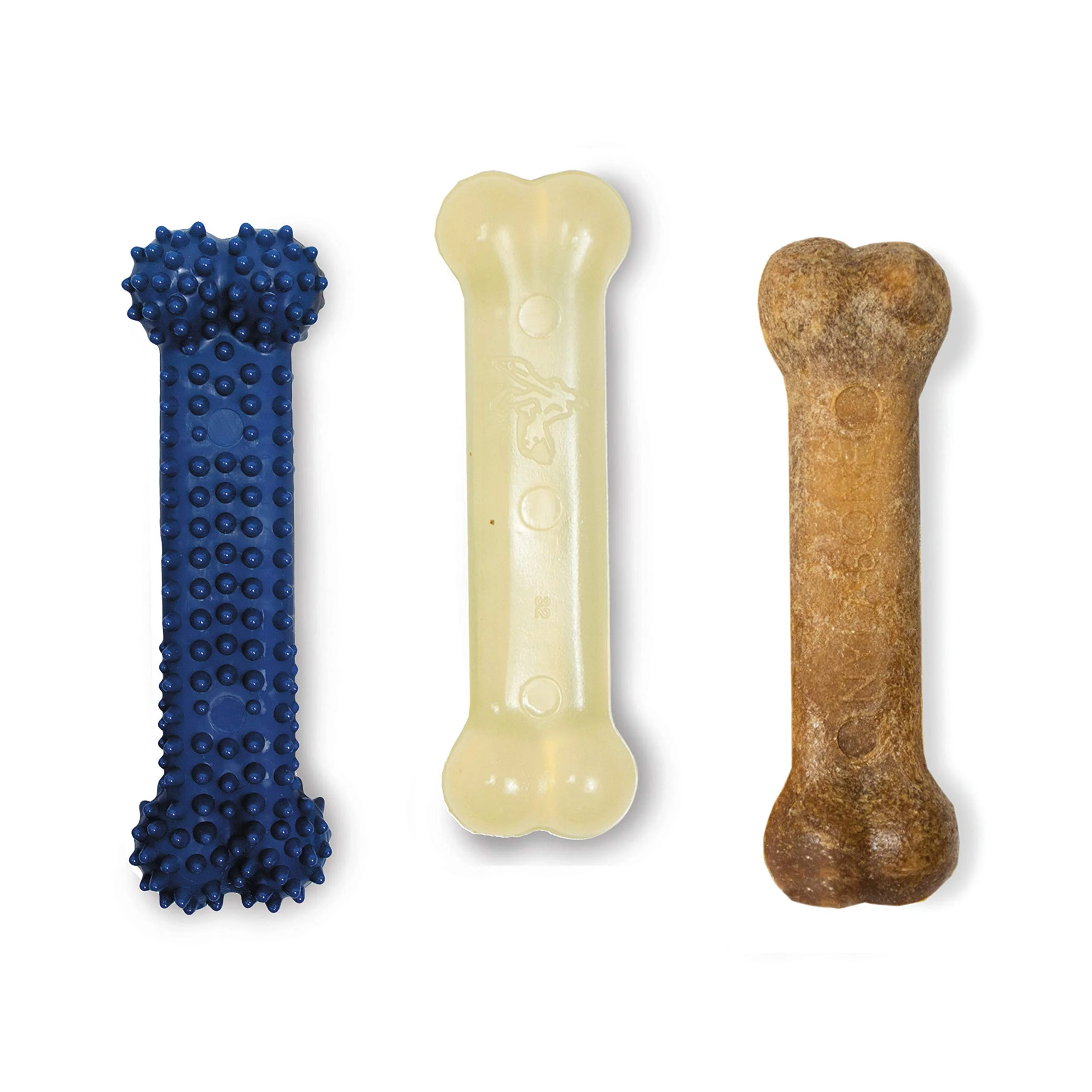 Nylabone Original Bone Flexi Chew Toy for Dogs, Dog Toys for Moderate Chewers, Dog Chew Bones, Chicken & Original Flavor, For X-Small Dogs - Up to 15 lbs, 3 Pack - Image 13