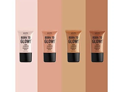 NYX PROFESSIONAL MAKEUP Born To Glow Liquid Illuminator - Gleam - Image 6