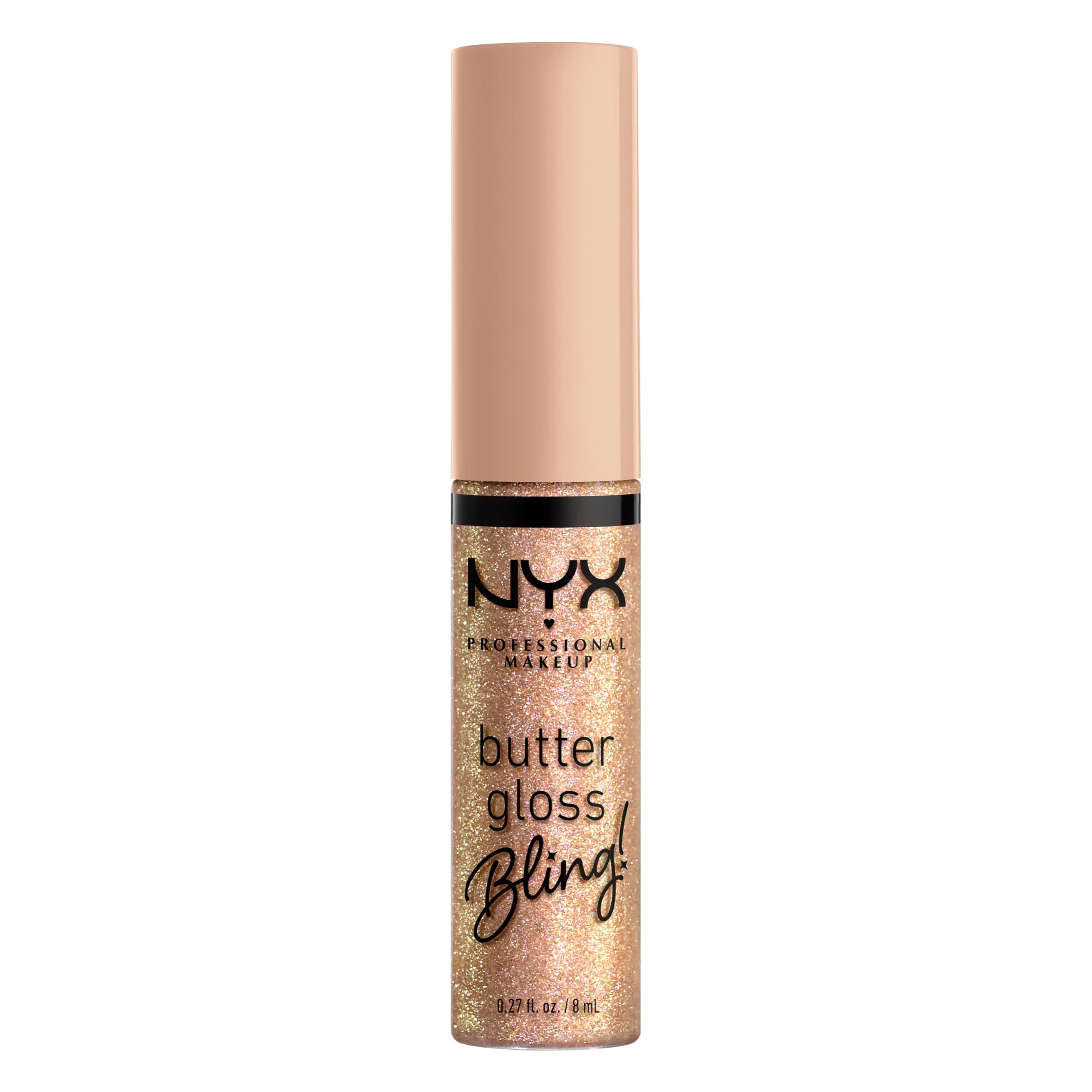NYX PROFESSIONAL MAKEUP Butter Gloss Bling Lip Gloss, Non Sticky and Shiny Vegan Lip Makeup - Bring The Bling - Image 2