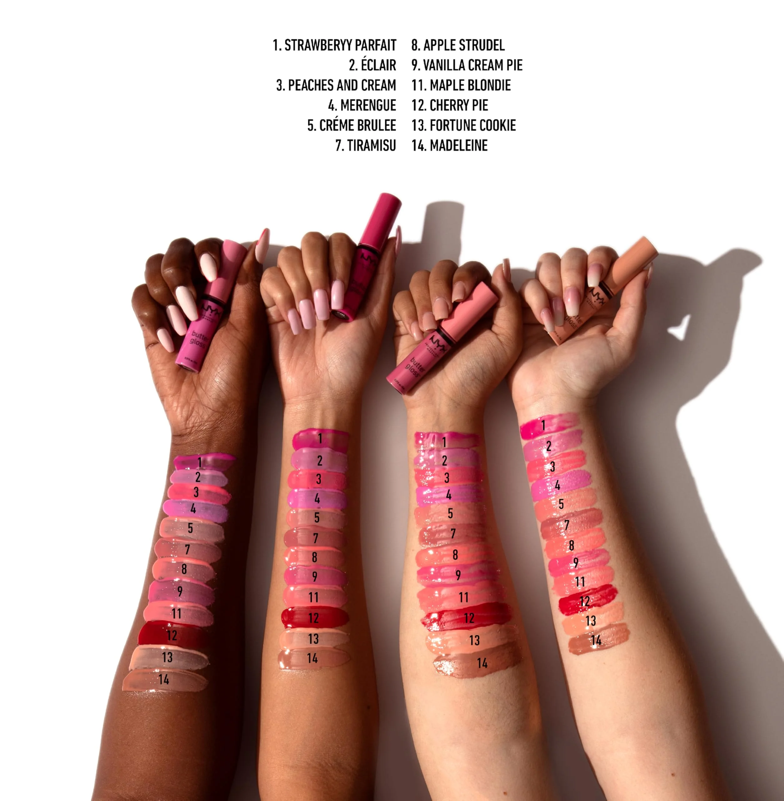 NYX PROFESSIONAL MAKEUP Butter Gloss, Non-Sticky Lip Gloss - Merengue (Pink Lilac) - Image 4