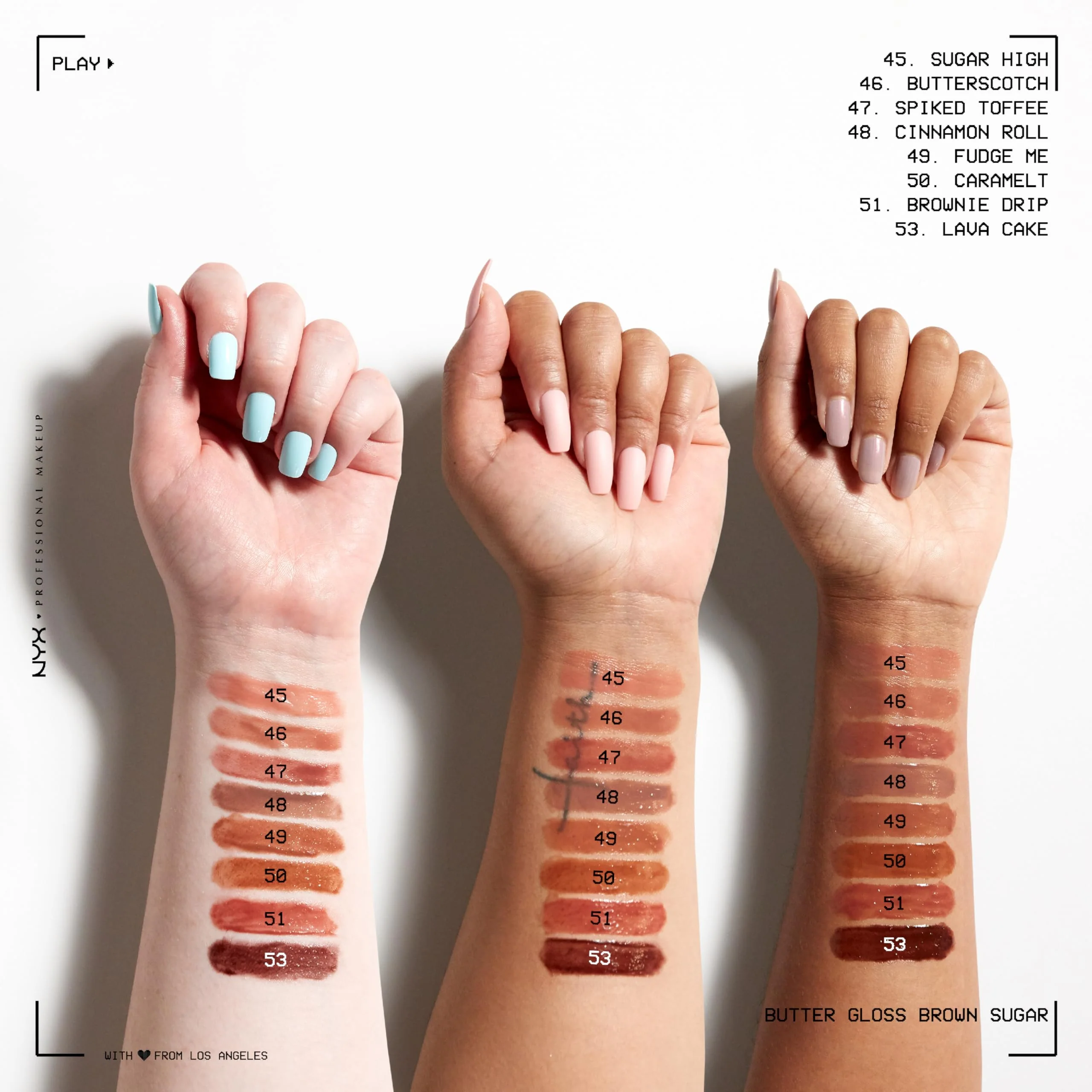 NYX PROFESSIONAL MAKEUP Butter Gloss, Non-Sticky Lip Gloss - Peaches & Cream (Pink Coral) - Image 2