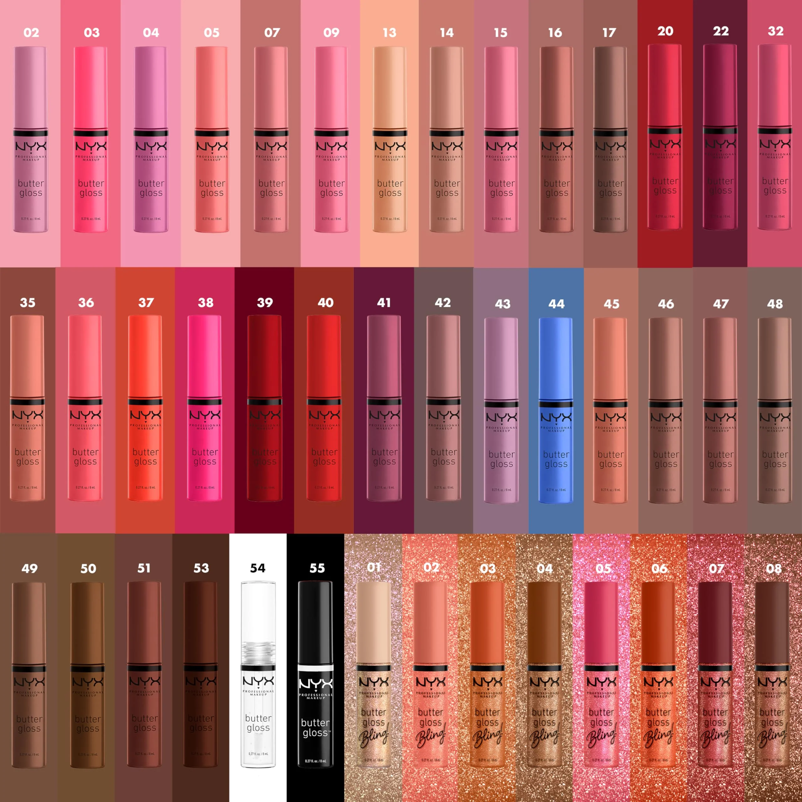 NYX PROFESSIONAL MAKEUP Butter Gloss, Non-Sticky Lip Gloss - Vanilla Cream Pie (Mauve) - Image 5