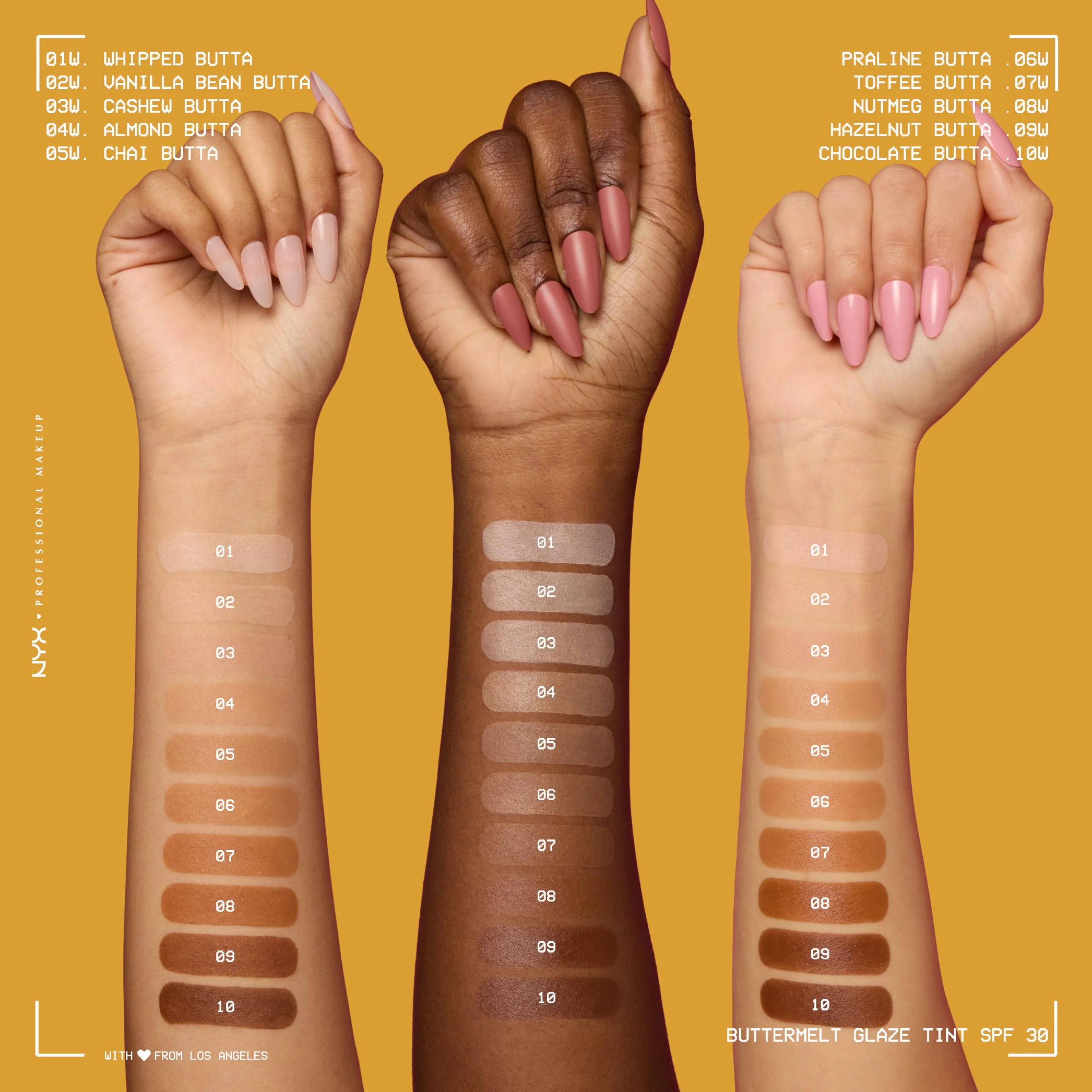 NYX PROFESSIONAL MAKEUP Buttermelt Glaze Soft Glow Skin Tint + SPF 30, Up To 12HR Wear, 02 Vanilla Bean Butta - Image 3