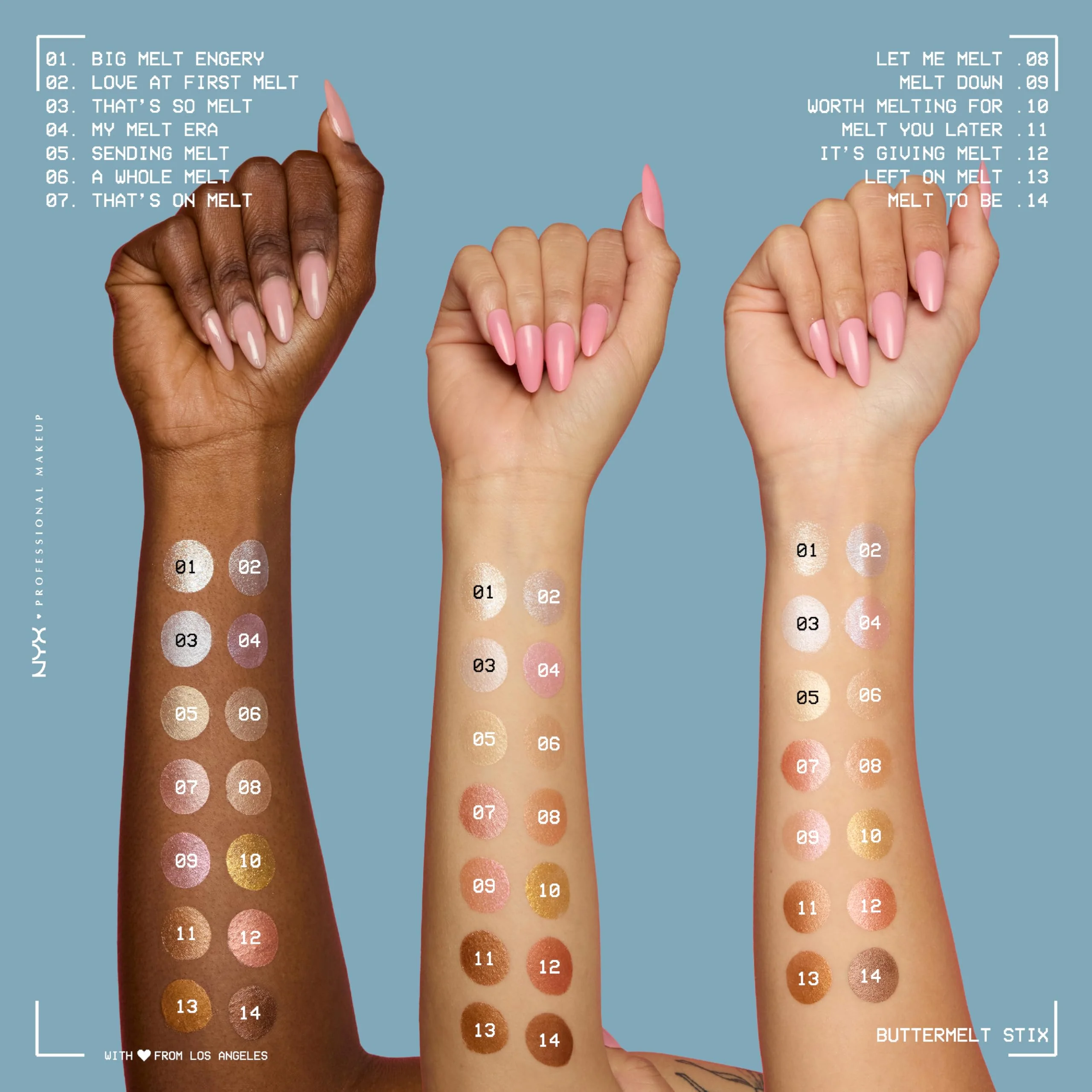 NYX PROFESSIONAL MAKEUP Buttermelt Glaze Stix, Non-Greasy Highlighter Stick With Up To 8HR Make Up Wear - 11 Melt You Later (Bronze) - Image 5