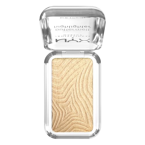 NYX PROFESSIONAL MAKEUP Buttermelt Highlighter, Powder Highlighter Makeup, With Up to 12H Wear and High Impact Glow - 25 Butta Than Gold (Light Gold) - Image 3