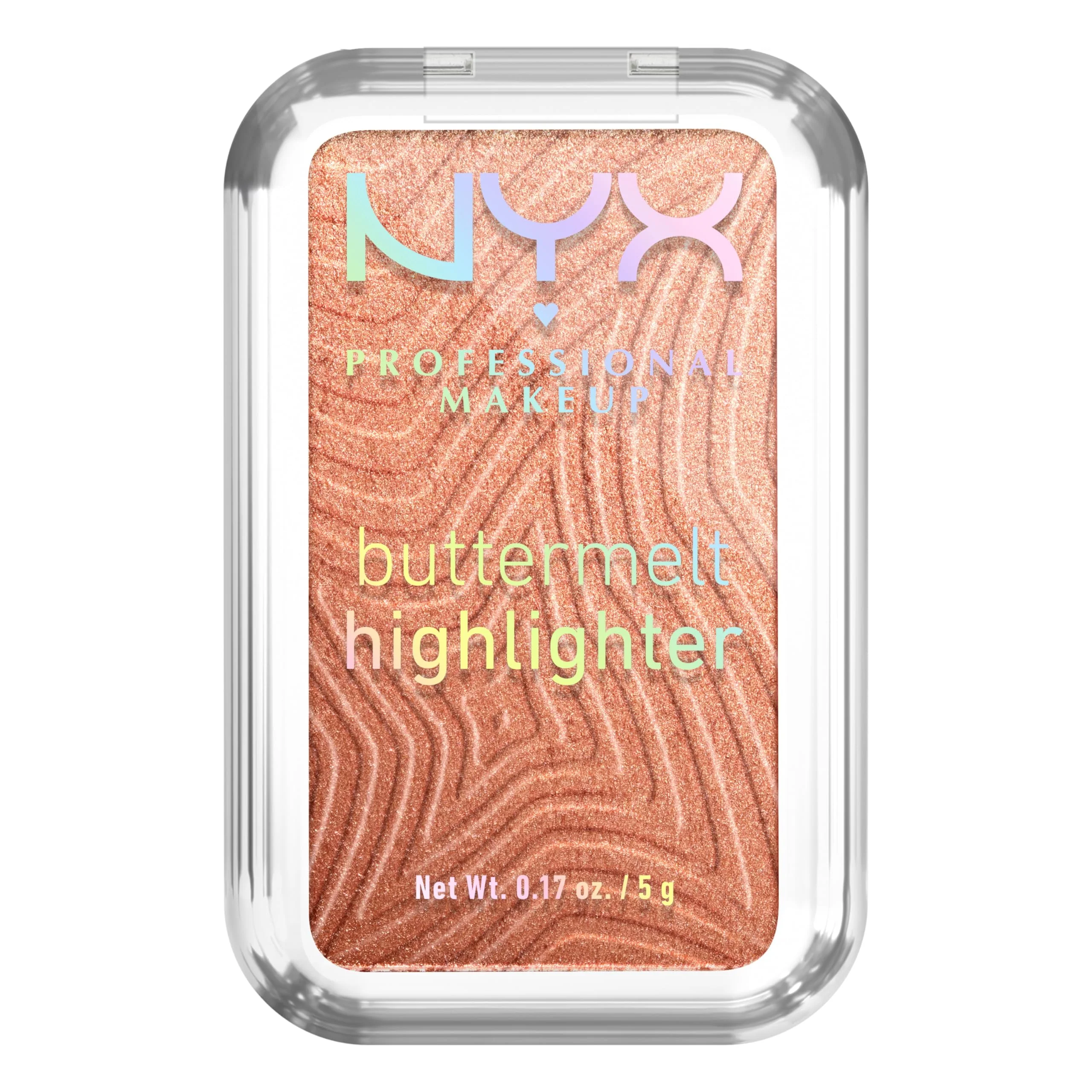 NYX PROFESSIONAL MAKEUP Buttermelt Highlighter, Powder Highlighter Makeup, With Up to 12H Wear and High Impact Glow - 35 Butta In Bronze (Bronzed Gold)