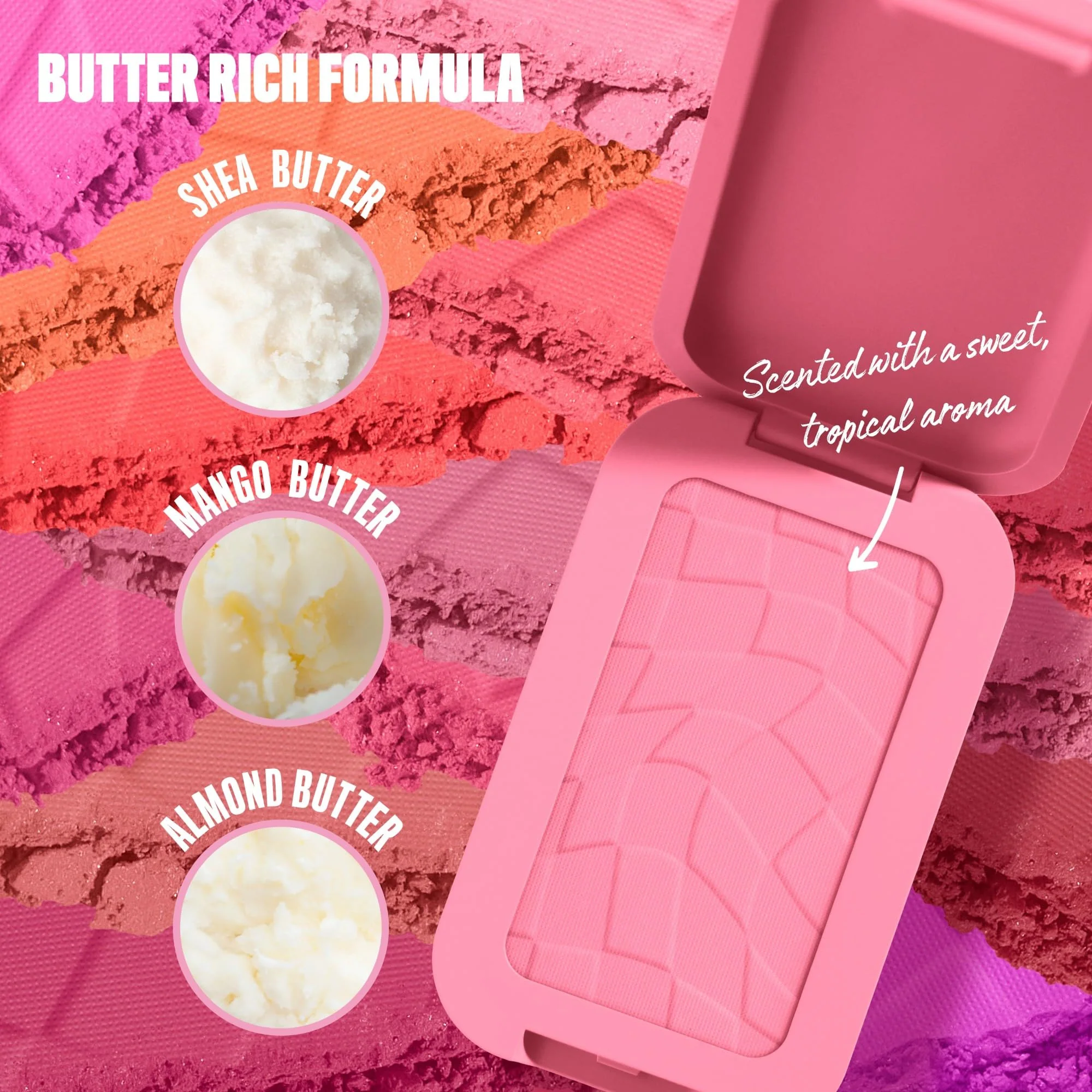 NYX PROFESSIONAL MAKEUP Buttermelt Powder Blush, Fade and Transfer-Resistant Blush, Up to 12HR Make Up Wear, Vegan Formula - Butta Together - Image 7