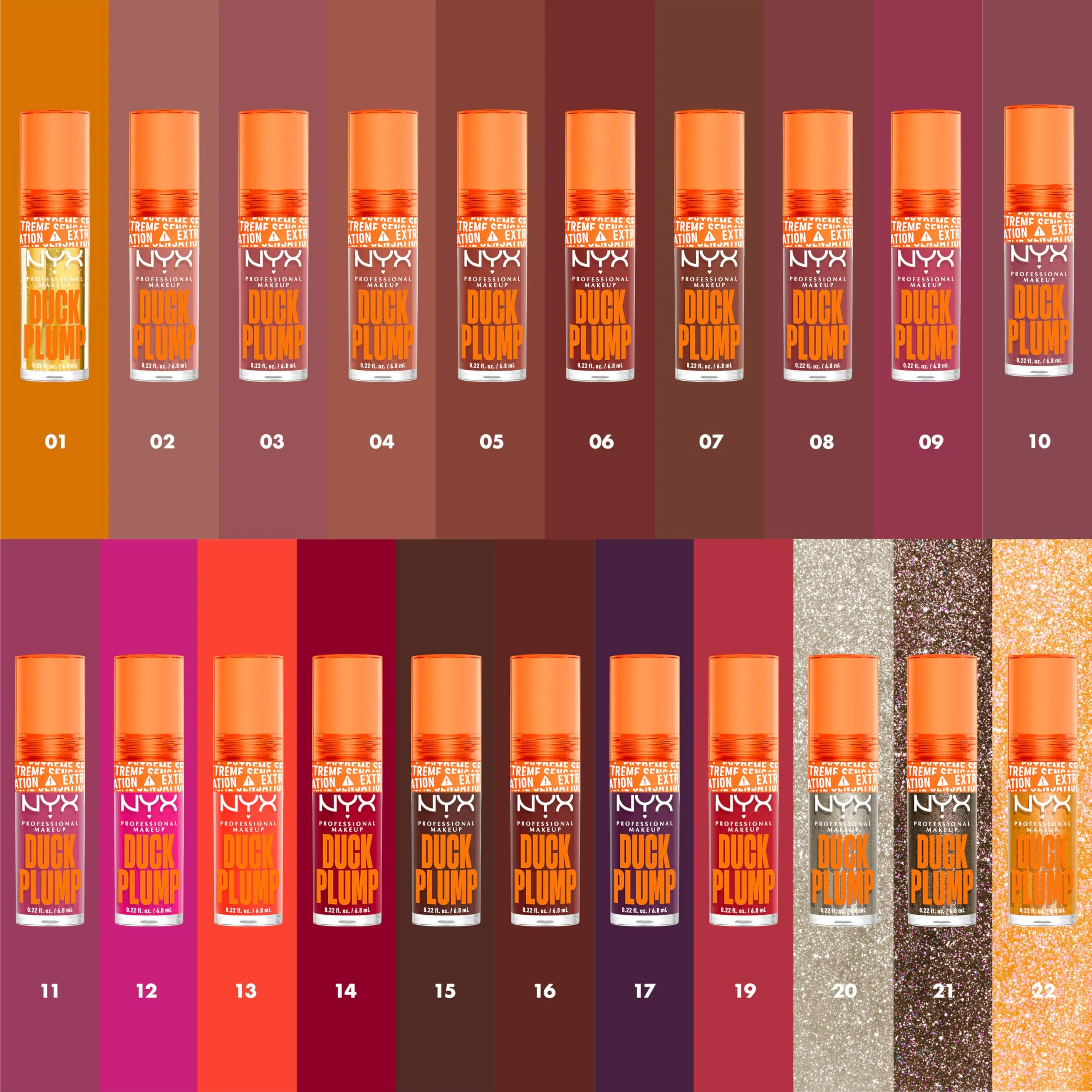 NYX PROFESSIONAL MAKEUP Duck Plump High Pigment Lip Gloss, Lip Plumper Gloss with Spicy Ginger - Quazy Silver - Image 6