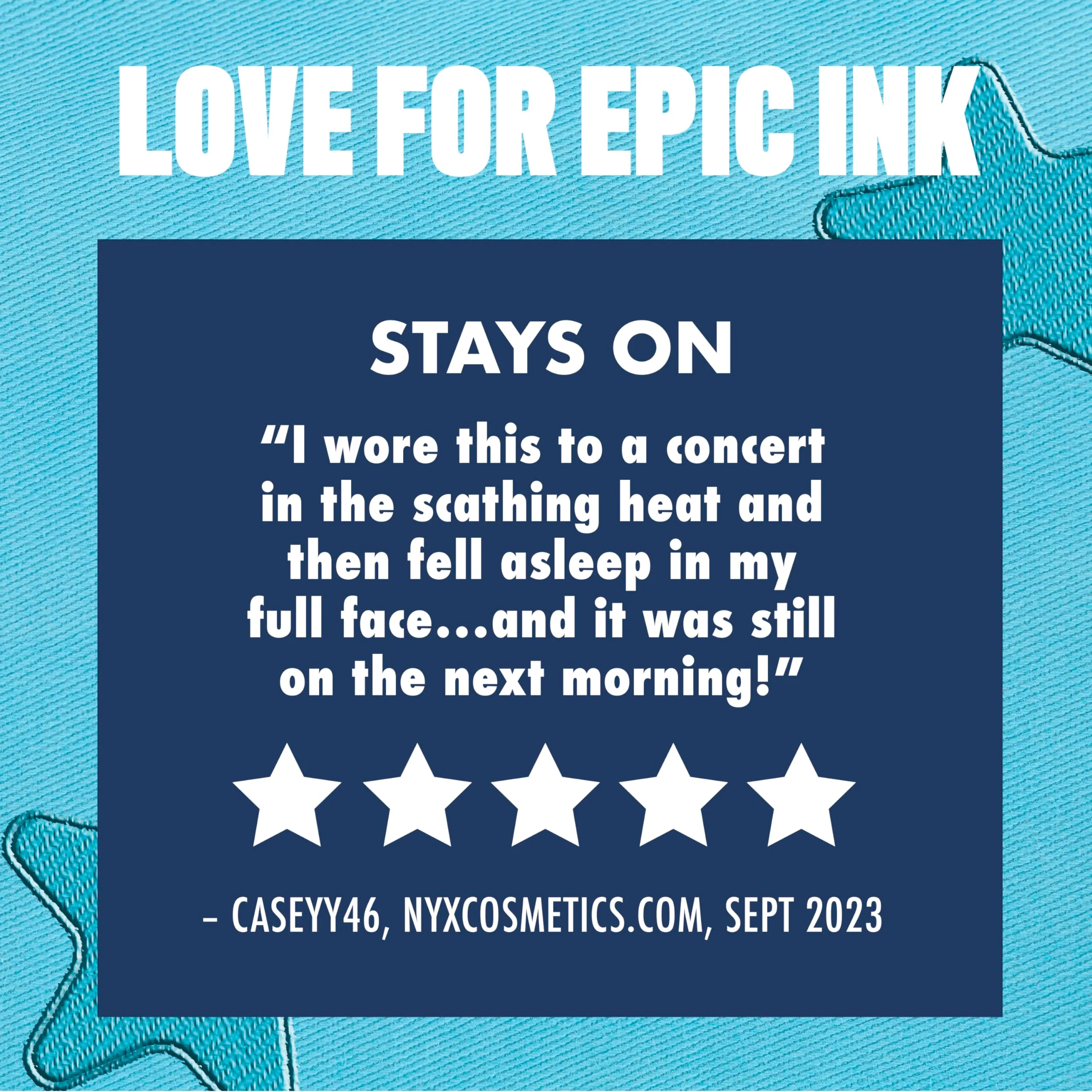 NYX PROFESSIONAL MAKEUP Epic Ink Liner, Waterproof Liquid Eyeliner - Black, Vegan Formula - Image 3