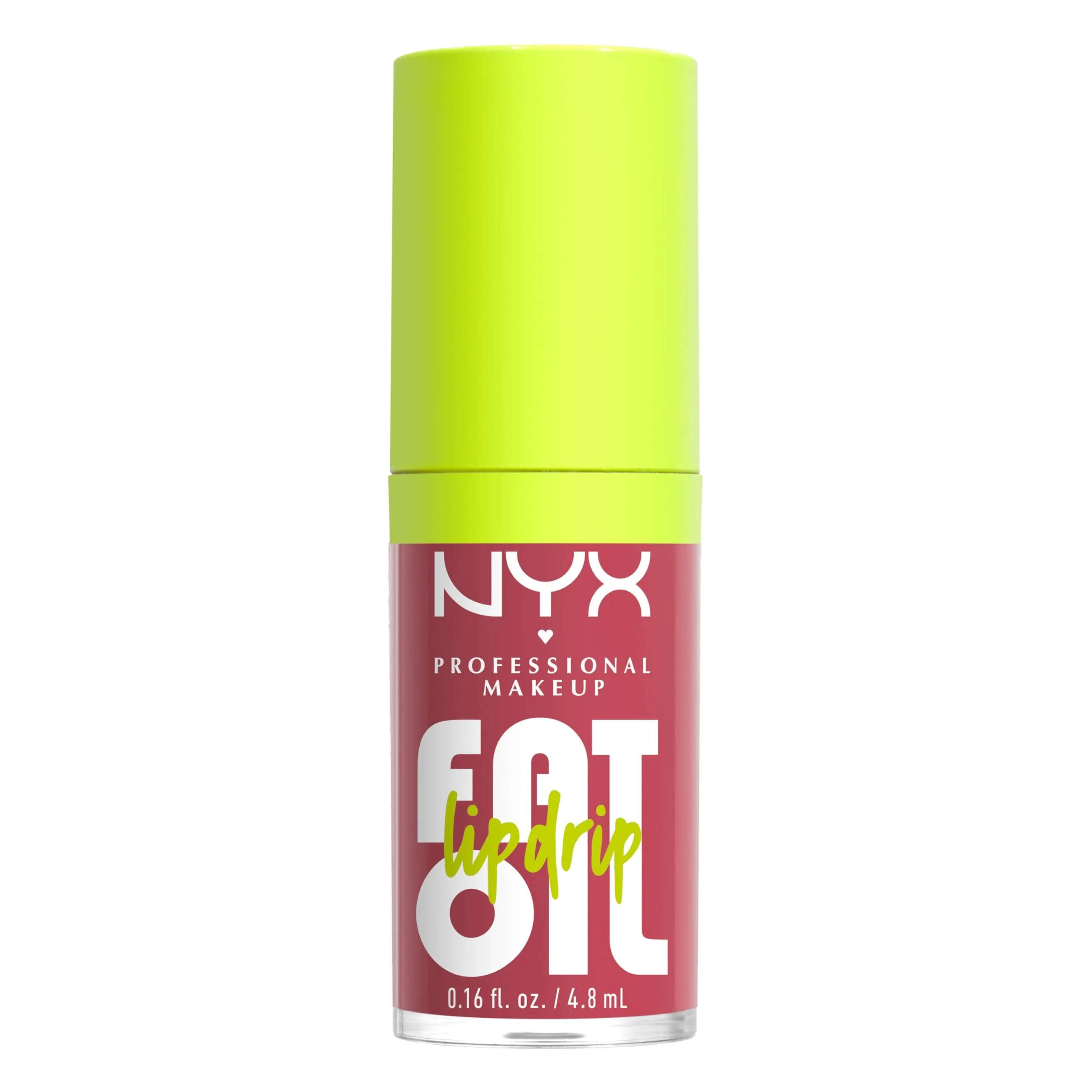 NYX PROFESSIONAL MAKEUP Fat Oil Lip Drip, Moisturizing, Shiny and Vegan Tinted Lip Gloss - Chillin Like a Villain (Pale Dusty Rose) - Image 2