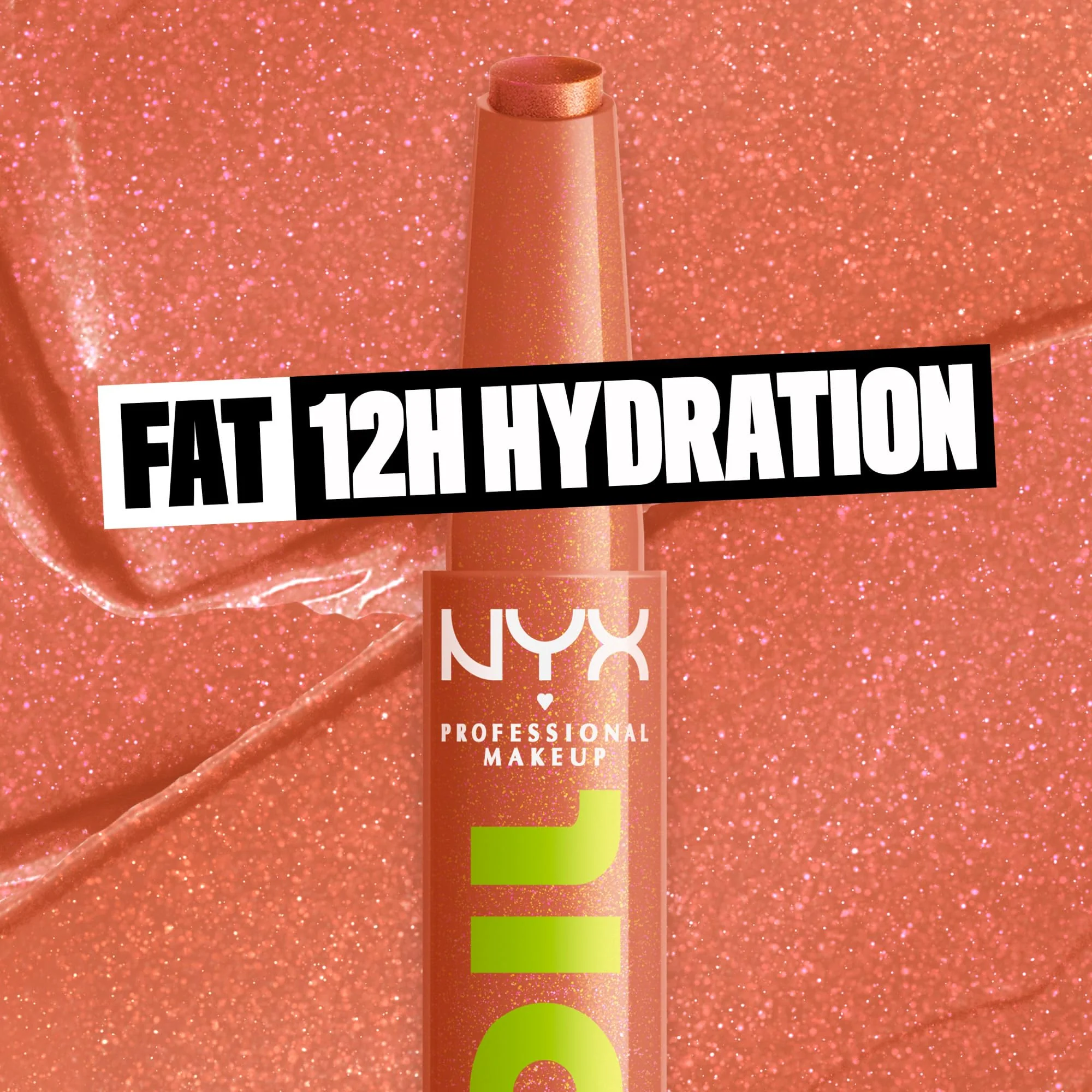 NYX PROFESSIONAL MAKEUP Fat Oil Slick Click, Lightweight, Buildable, Pigmented Vegan Lip Balm - Clout - Image 6