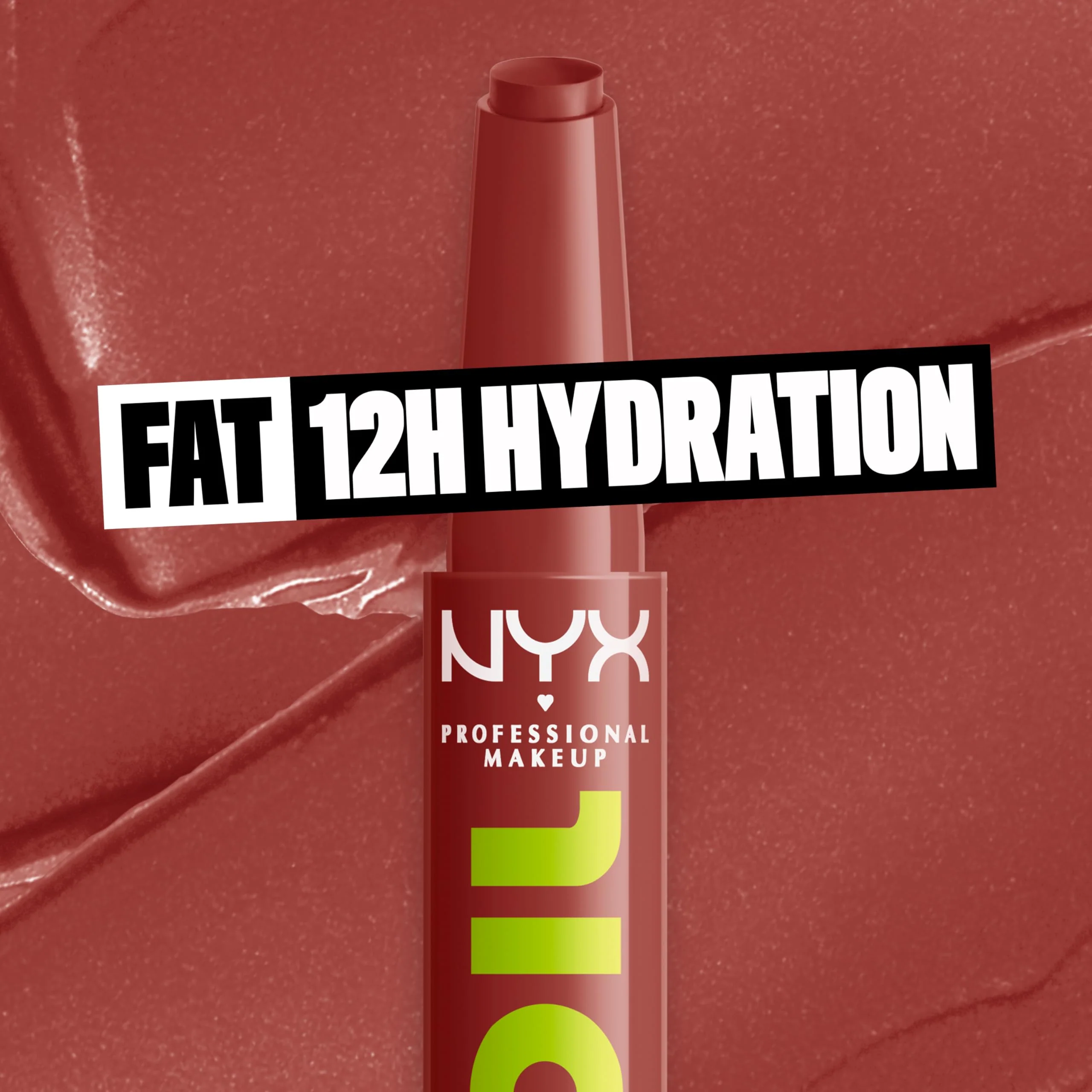 NYX PROFESSIONAL MAKEUP Fat Oil Slick Click, Lightweight, Buildable, Pigmented Vegan Lip Balm - Going Viral - Image 6