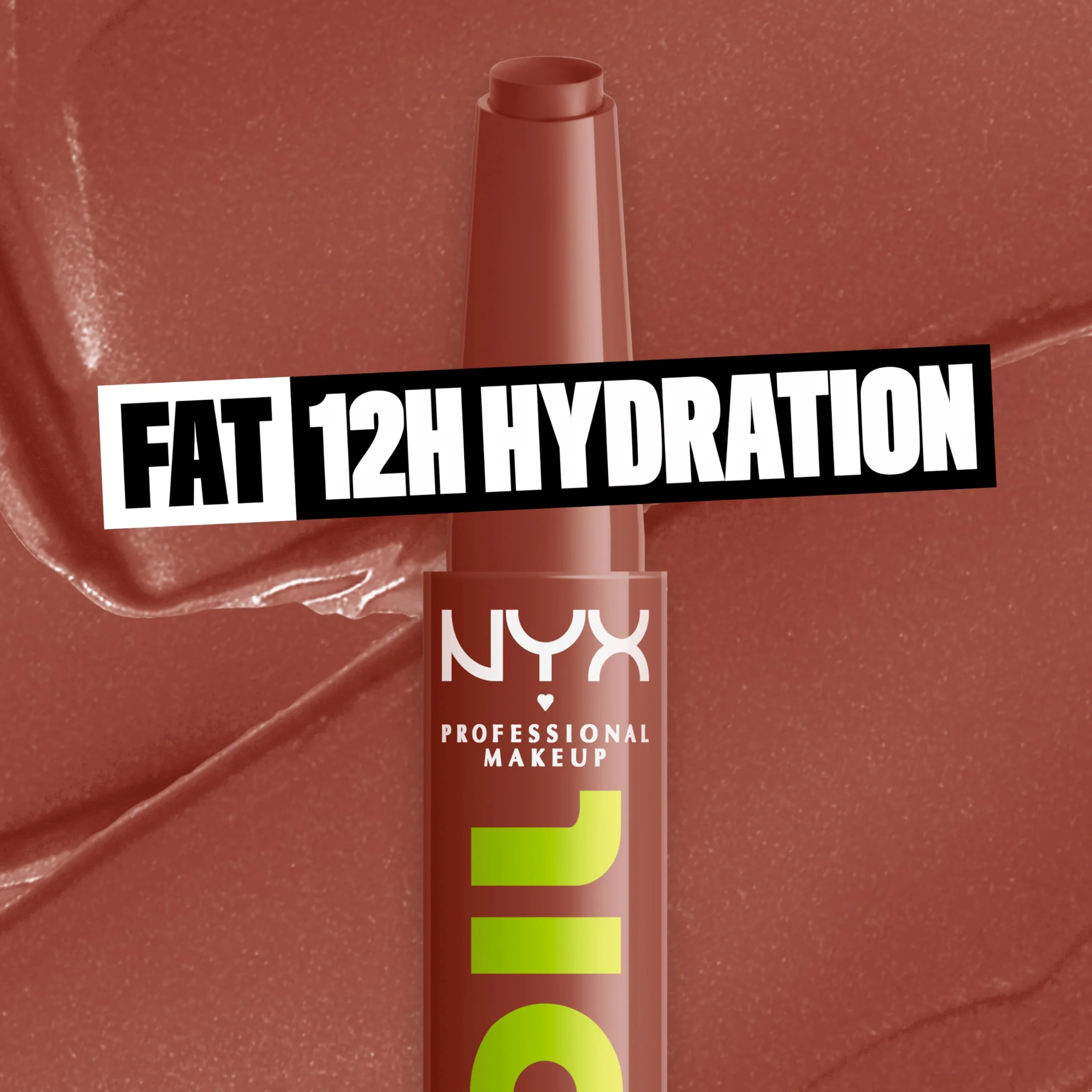 NYX PROFESSIONAL MAKEUP Fat Oil Slick Click, Lightweight, Buildable, Pigmented Vegan Lip Balm - Link In My Bio - Image 7