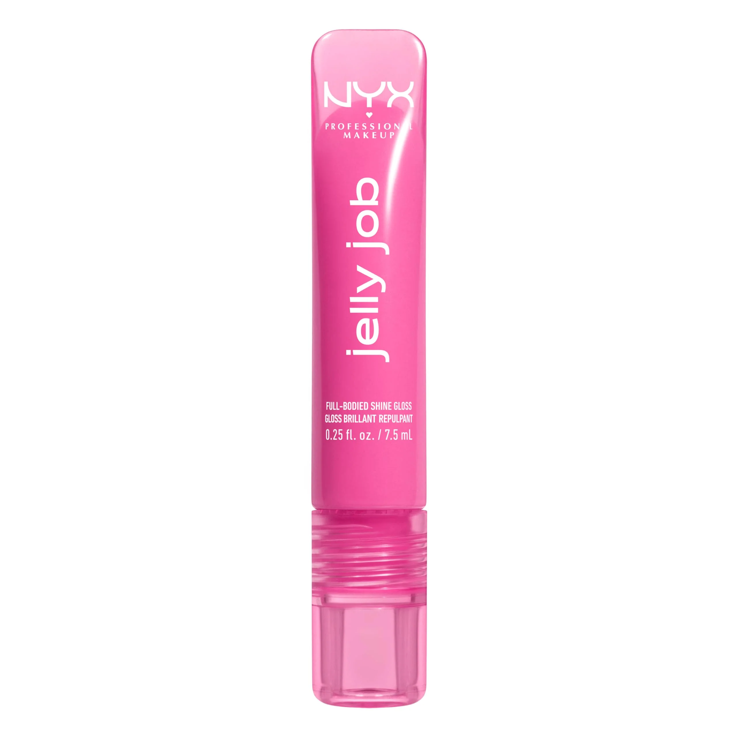 NYX PROFESSIONAL MAKEUP Jelly Job Lip Gloss, Lip Tint Gloss with Full-Bodied, Smoothing, and Hyper-Glossy Shine - Jelly Icing (Icy Lilac) - Image 3