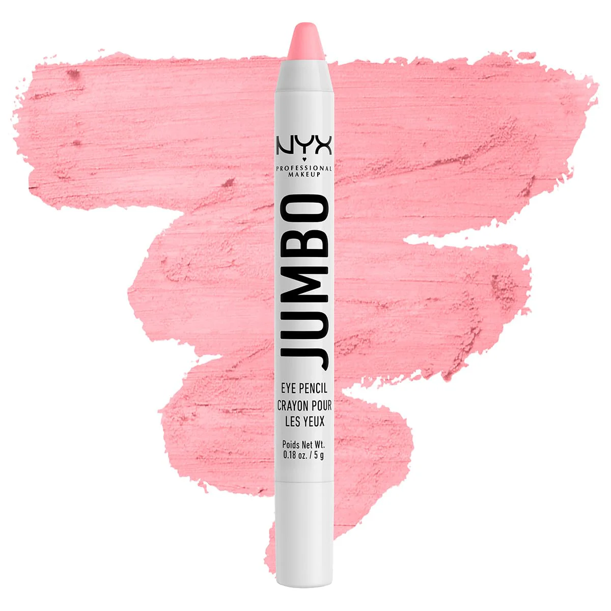 NYX PROFESSIONAL MAKEUP Jumbo Eye Pencil, Blendable Eyeshadow Stick & Eyeliner Pencil - Sherbet (Coral) - Image 8