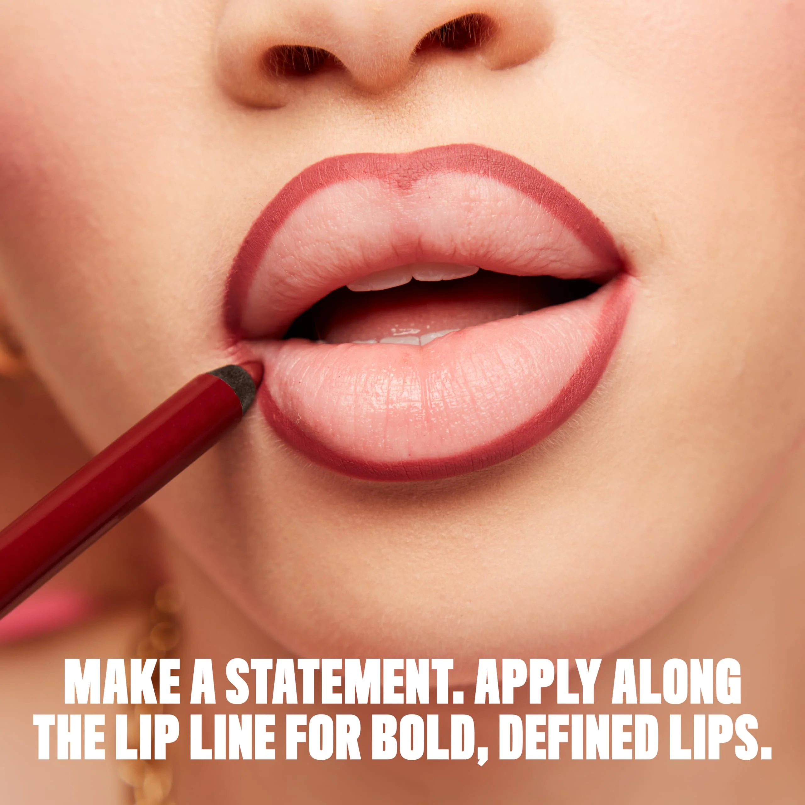 NYX PROFESSIONAL MAKEUP Line Loud Lip Liner, Longwear and Pigmented Lip Pencil with Jojoba Oil & Vitamin E - Leave A Legacy - Image 5