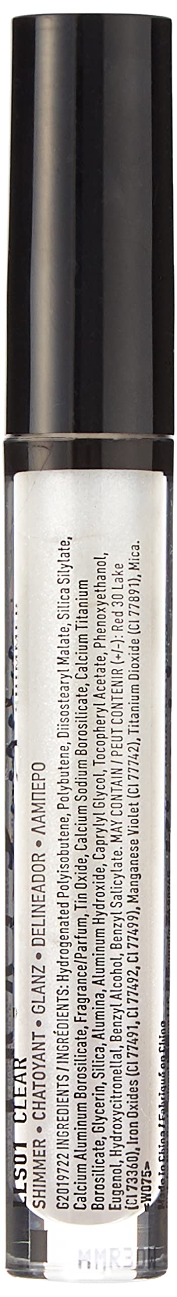 NYX PROFESSIONAL MAKEUP Lip Lingerie Shimmer, Lip Gloss - Clear - Image 3