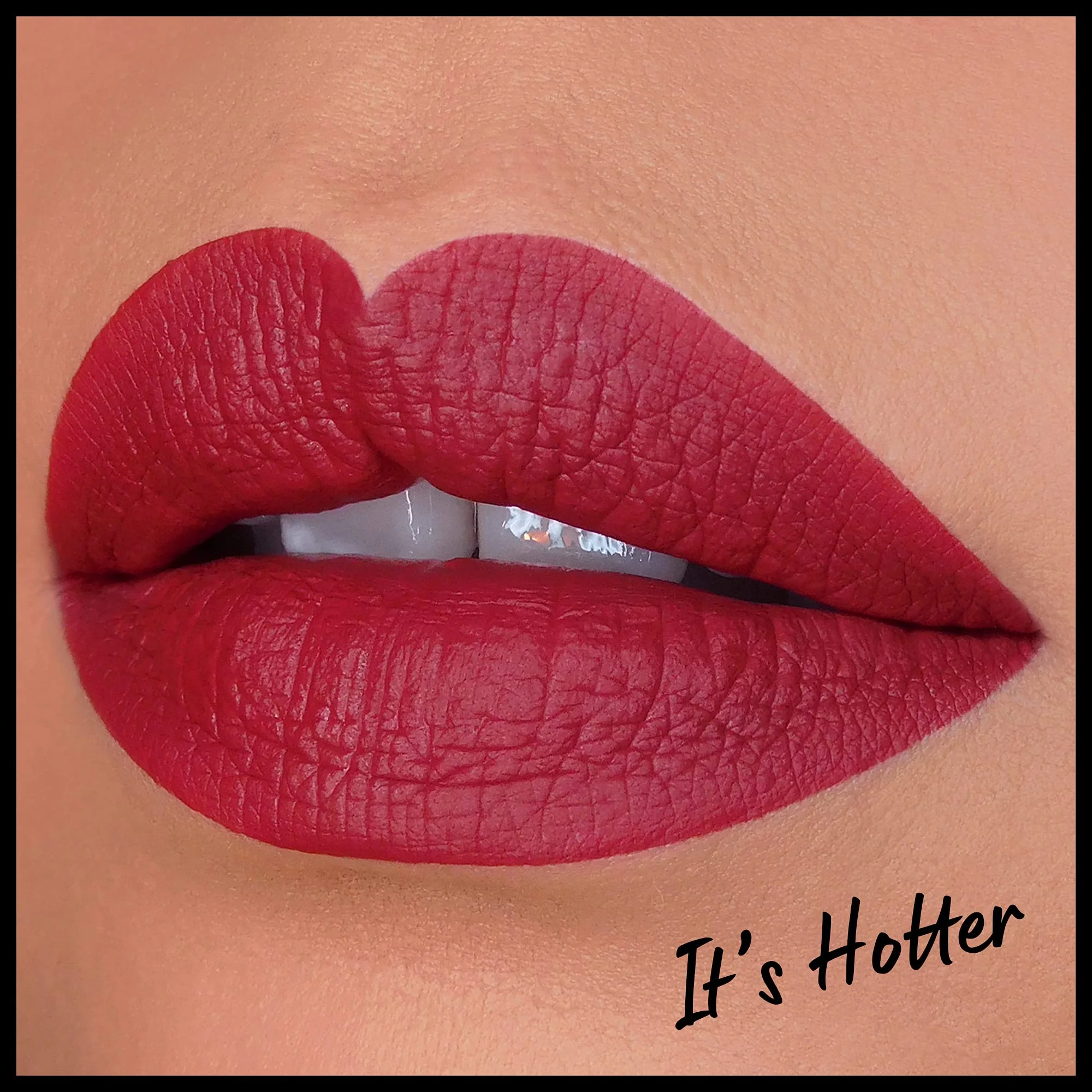 NYX PROFESSIONAL MAKEUP Lip Lingerie XXL Matte Liquid Lipstick - It's Hotter (Warm Mahogany Red) - Image 5
