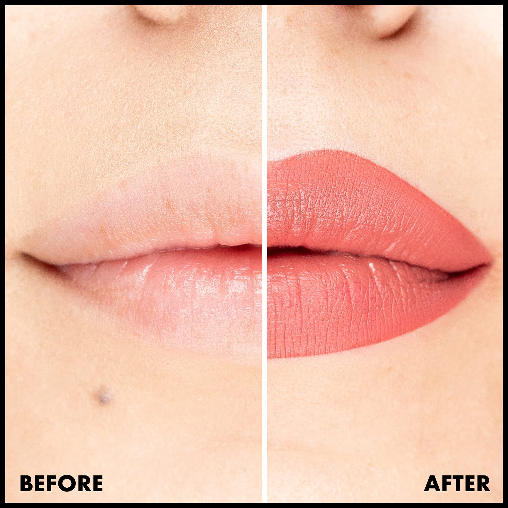 NYX PROFESSIONAL MAKEUP Lip Lingerie XXL Matte Liquid Lipstick - Strip'd Down (Coral Beige) - Image 5