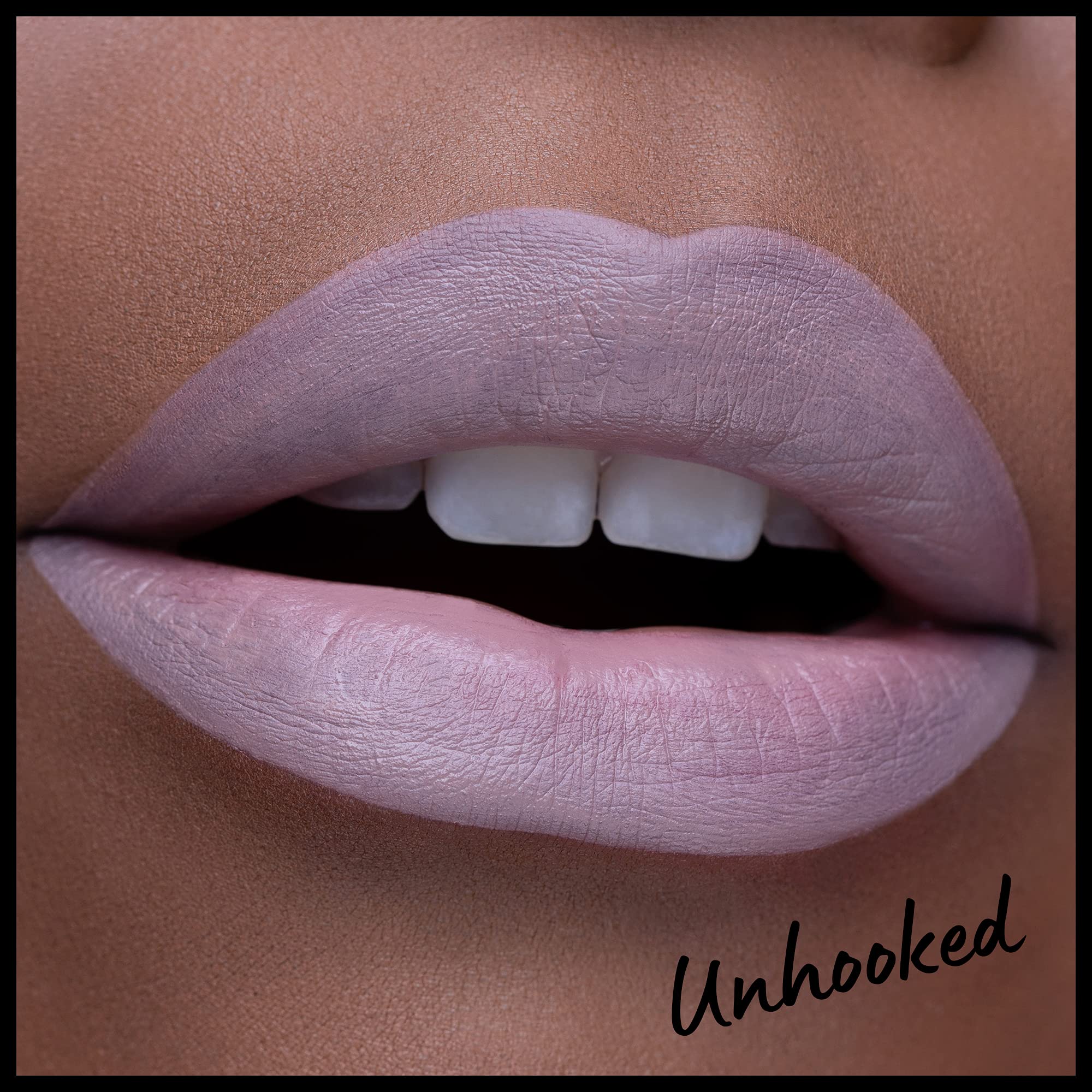 NYX PROFESSIONAL MAKEUP Lip Lingerie XXL Matte Liquid Lipstick - Unhooked (Grey Toned Beige) - Image 5