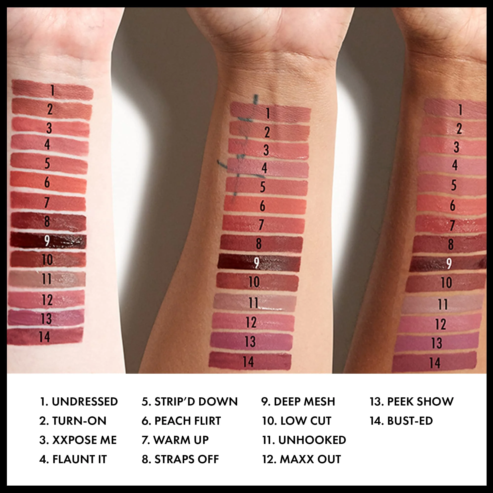 NYX PROFESSIONAL MAKEUP Lip Lingerie XXL Matte Liquid Lipstick - Unlaced (Cool Toned Dusty Rose) - Image 3