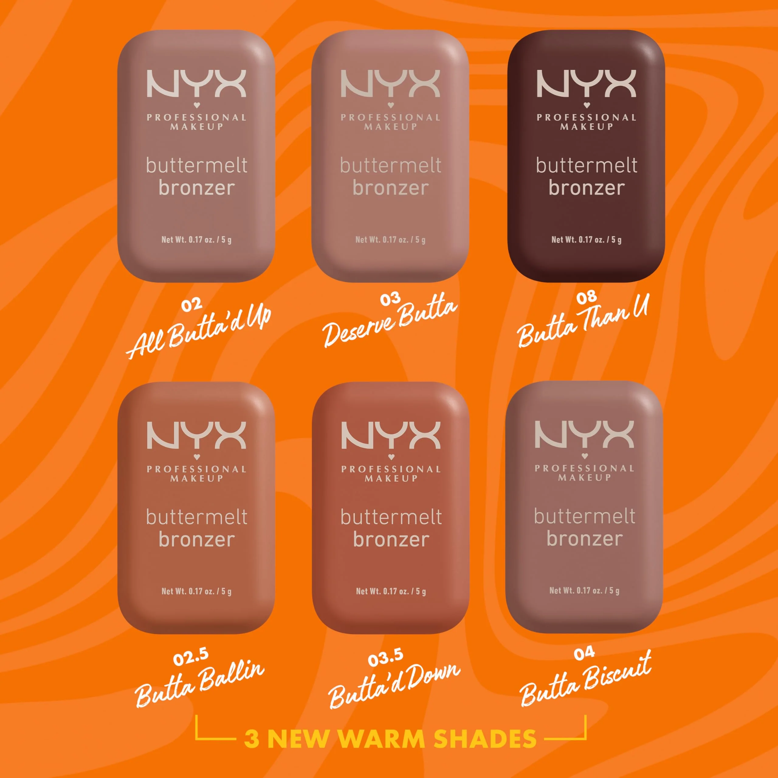 NYX PROFESSIONAL MAKEUP Matte Buttermelt Bronzer, Longwear Face Makeup with Up to 12 Hours of Wear, Vegan Formula - Butta Biscuit (Medium Rosy Warm) - Image 9