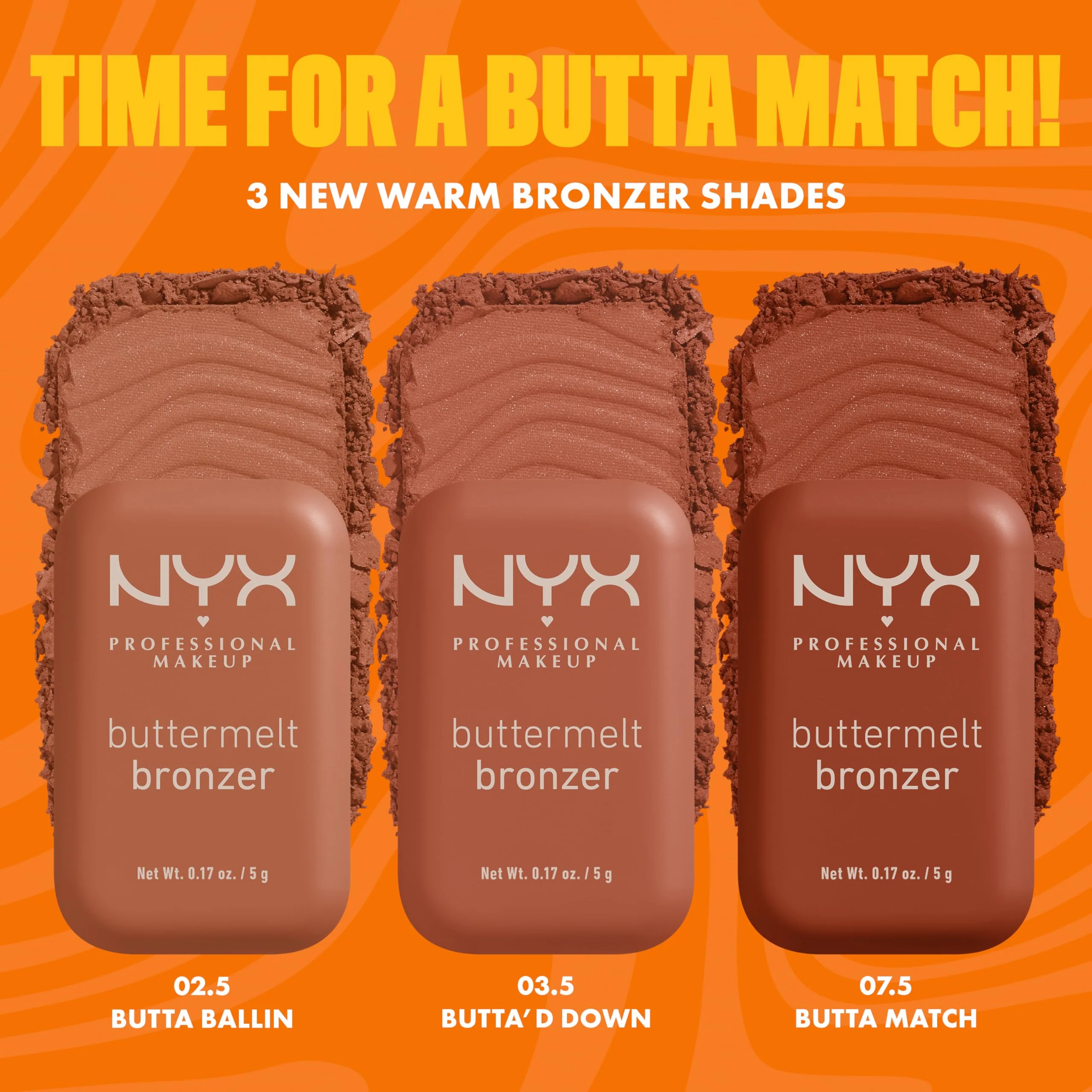 NYX PROFESSIONAL MAKEUP Matte Buttermelt Bronzer, Longwear Face Makeup with Up to 12 Hours of Wear, Vegan Formula - Do Butta (Deep Golden) - Image 7