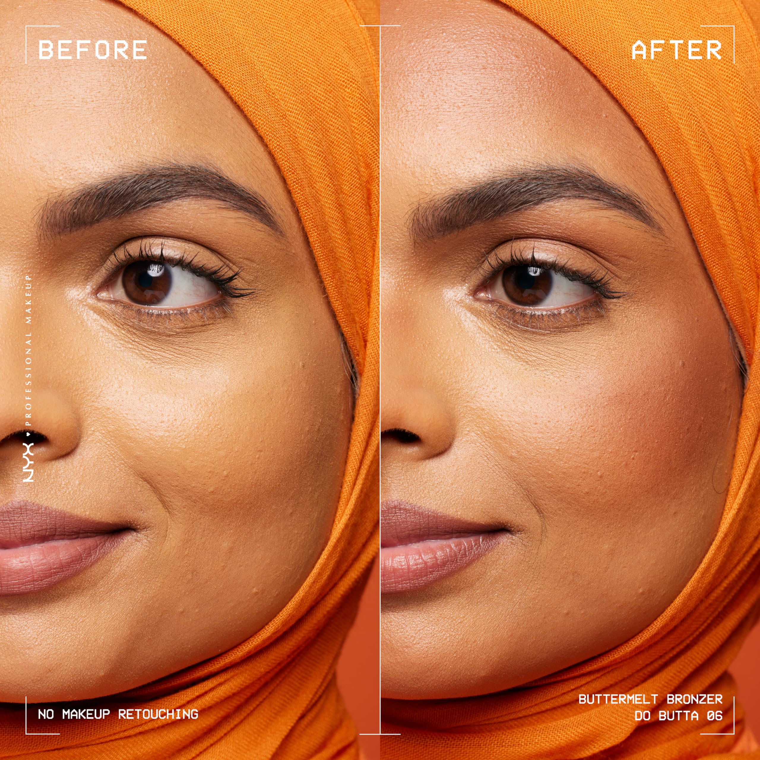 NYX PROFESSIONAL MAKEUP Matte Buttermelt Bronzer, Longwear Face Makeup with Up to 12 Hours of Wear, Vegan Formula - Do Butta (Deep Golden) - Image 9