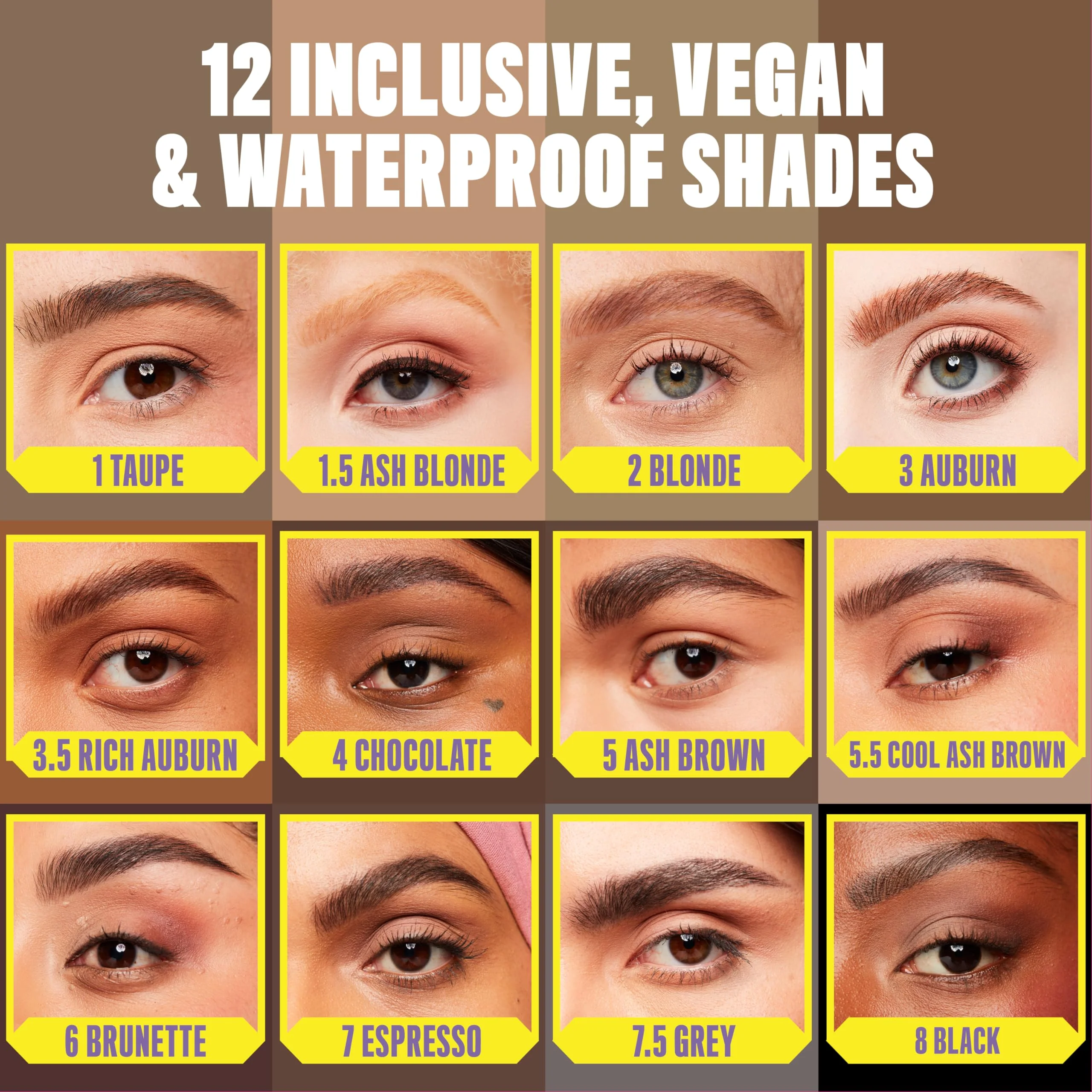 NYX PROFESSIONAL MAKEUP Micro Brow Pencil (Ash Brown) + Brow Glue (Clear), 2-Pack Bundle - Image 4