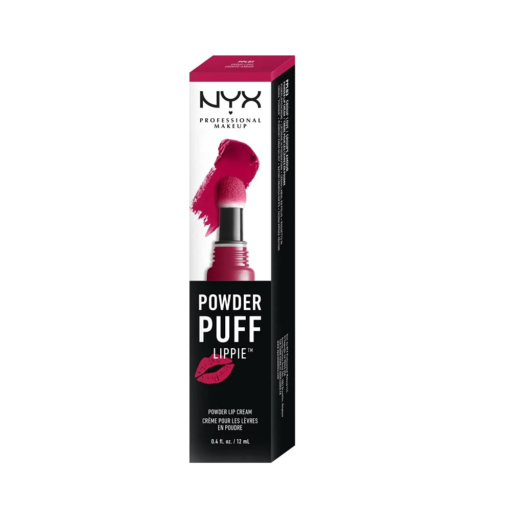 NYX PROFESSIONAL MAKEUP Powder Puff Lippie Lip Cream, Liquid Lipstick - Group Love (True Red) - Image 2